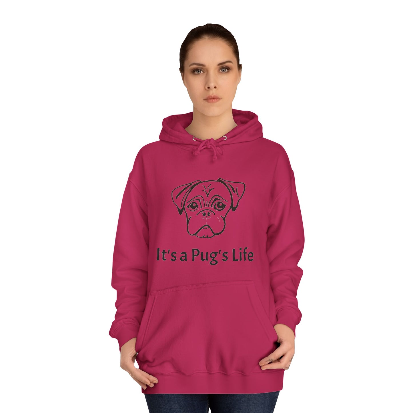 Unisex College Hoodie - PUG