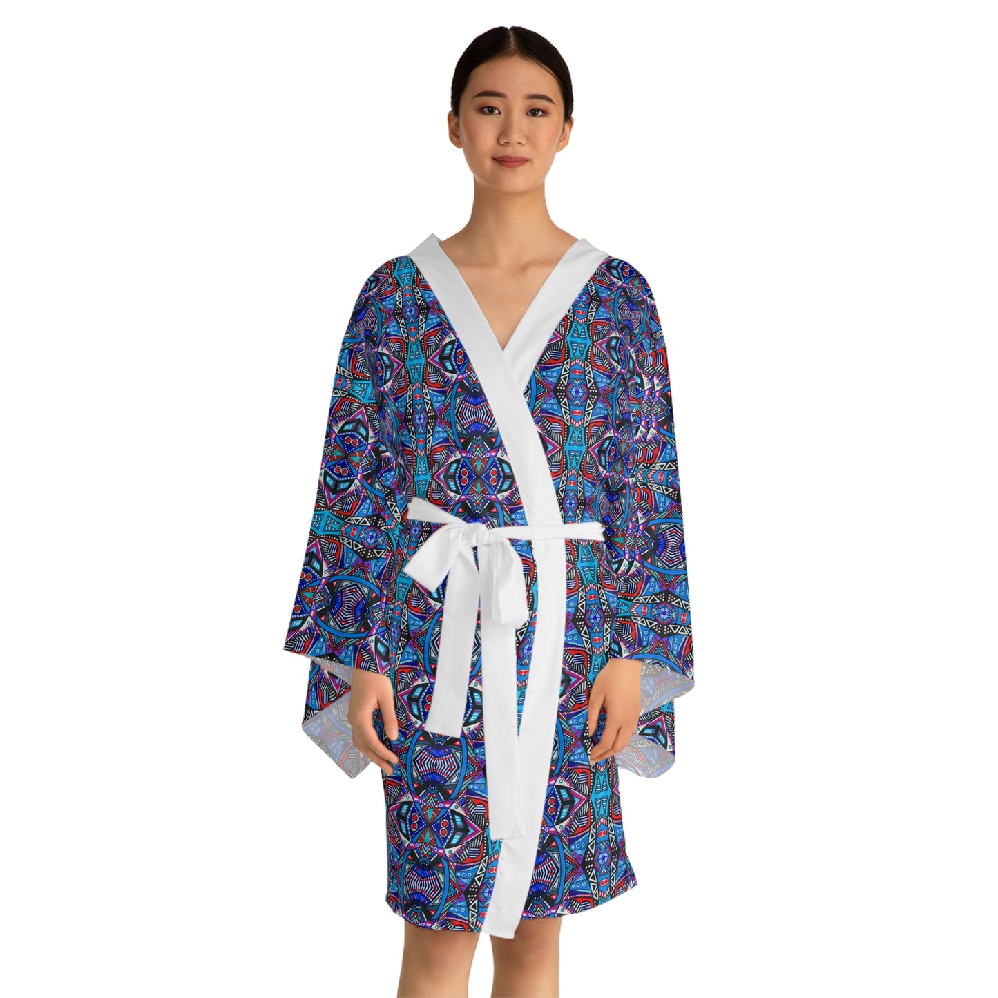 Long Sleeve Kimono Robe - No. 292