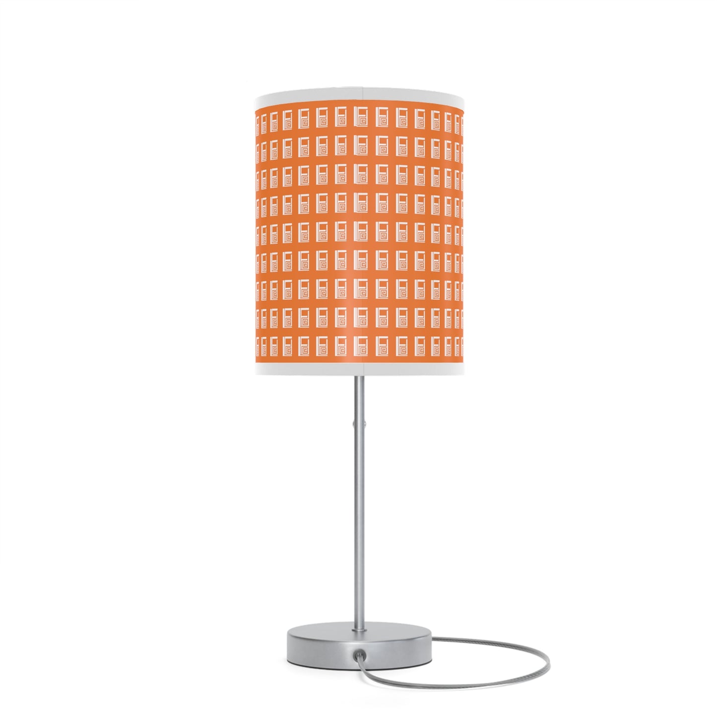 Lamp on a Stand, US|CA plug, No. 000OE - White Logo on Orange