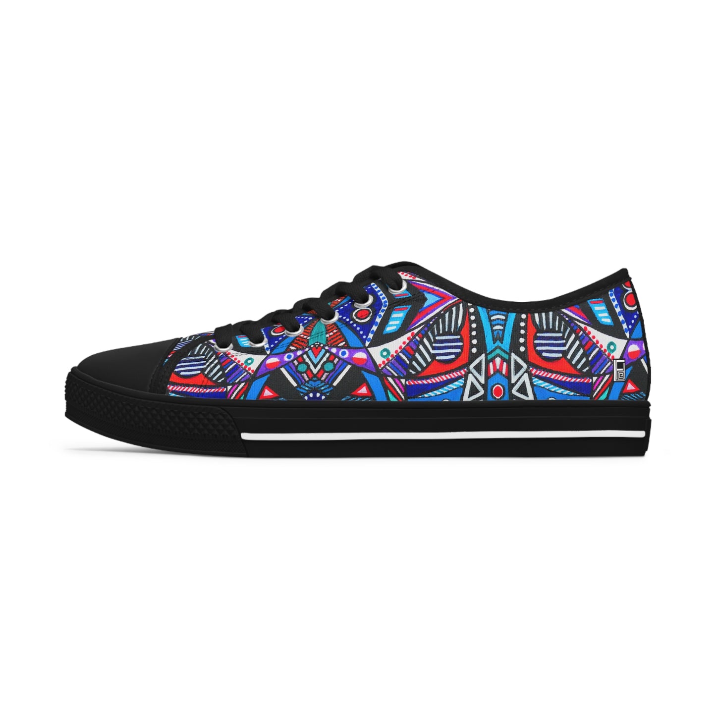 Women's Low Top Sneakers, - No.292 - Abstract
