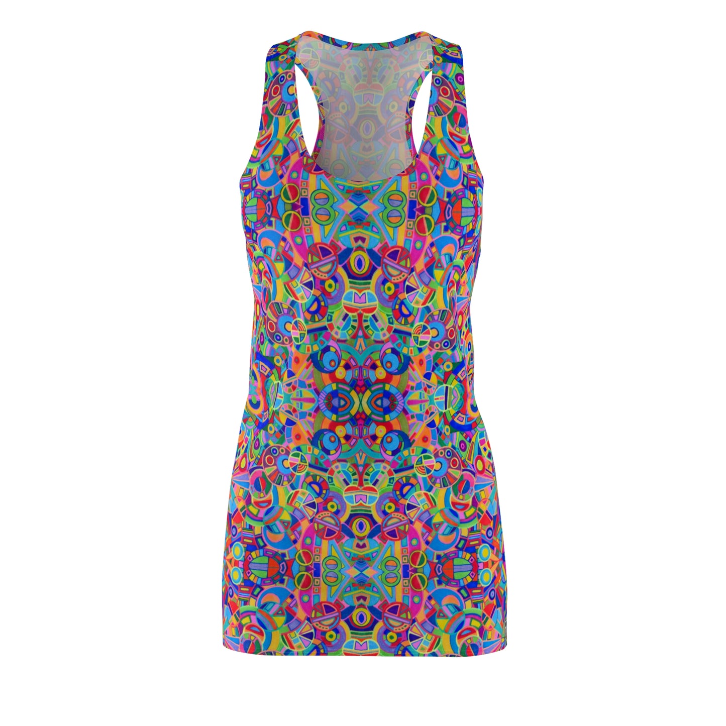 Women's Cut & Sew Racerback Dress - No. 265