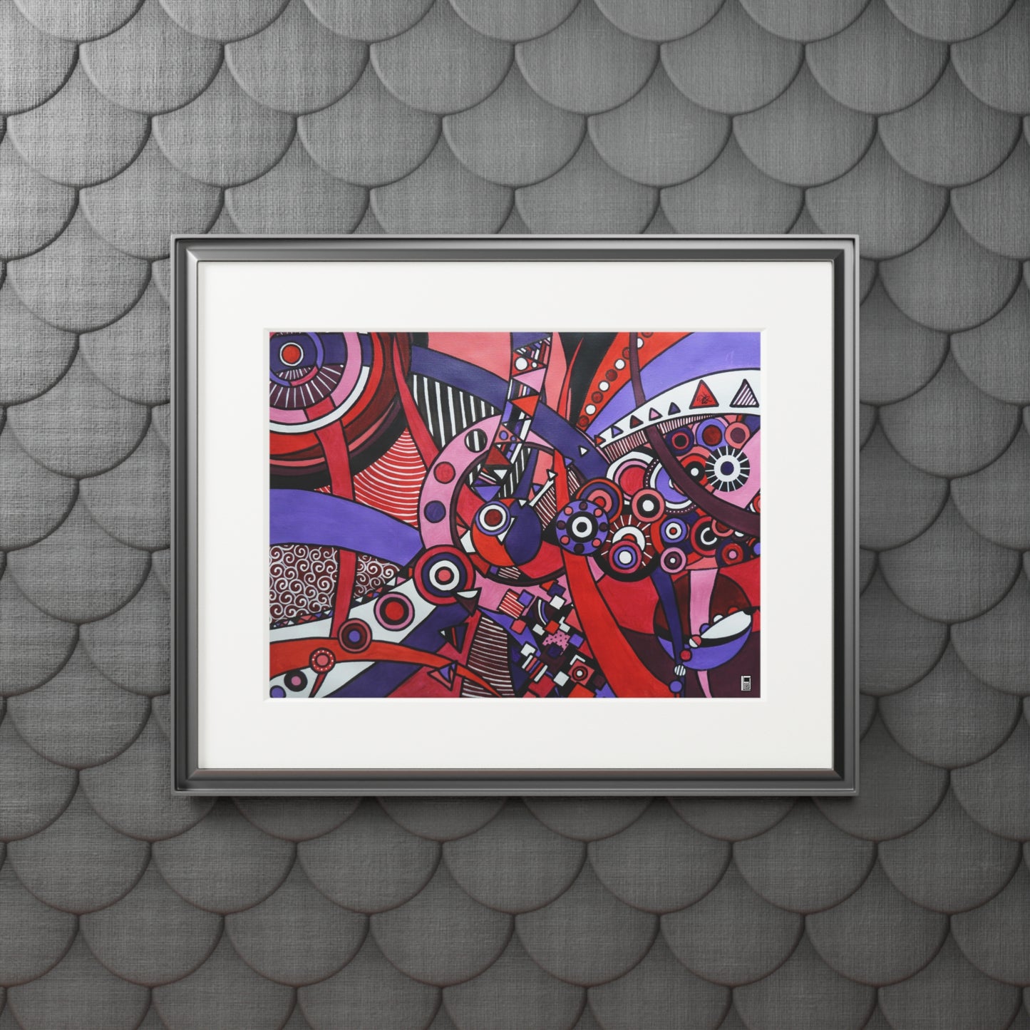 Fine Art Print (Cardboard Frame) - No. 220 - 'Connections'