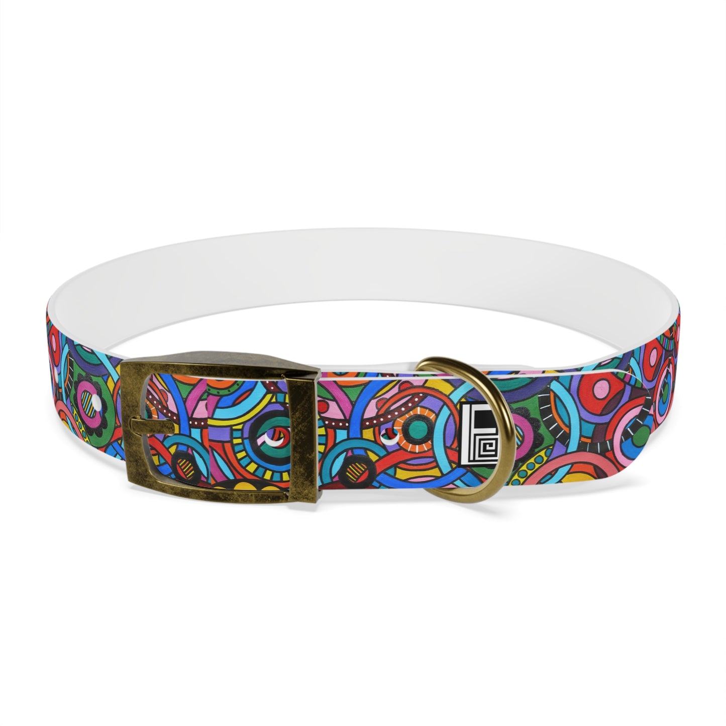 Dog Collar - No. 221 - Interlinked B