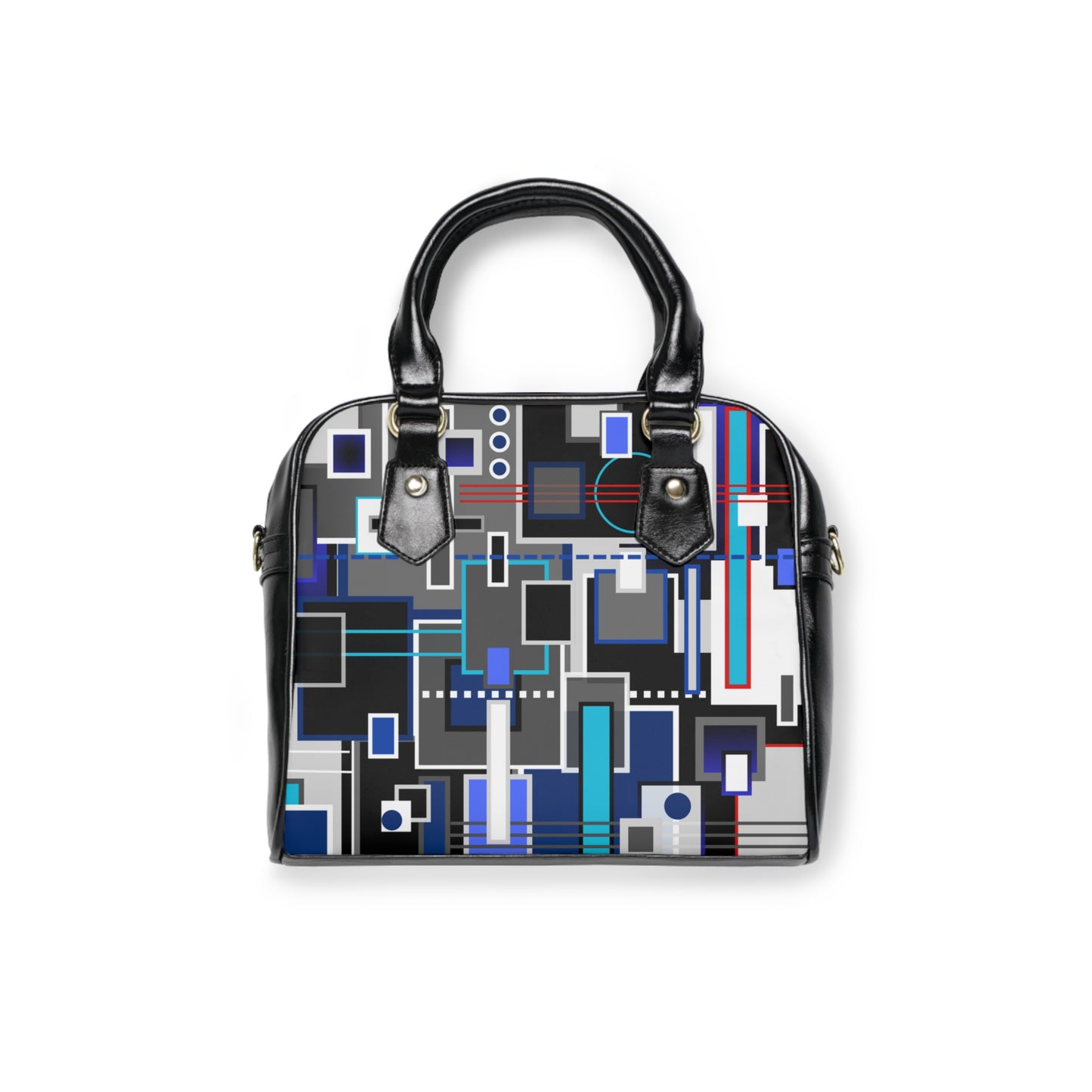 Shoulder Handbag - No. 235 - 'Squared 2'