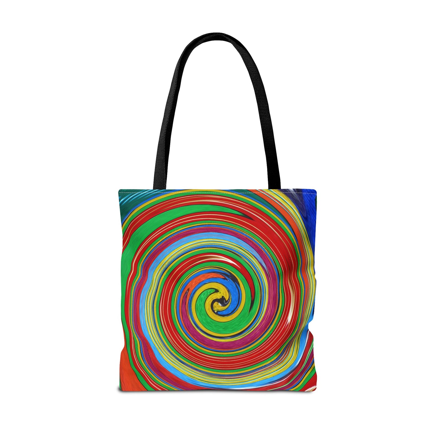 Tote Bag - No.303 - 'Swirl Blue & Orange'