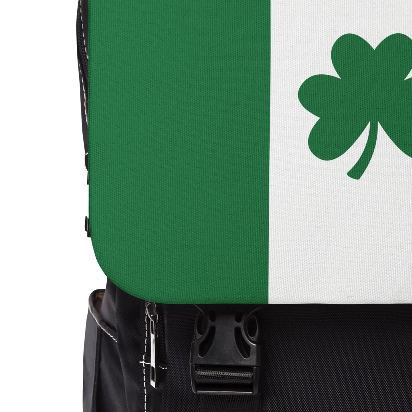 Casual Shoulder Backpack, No. 008 - Shamrock