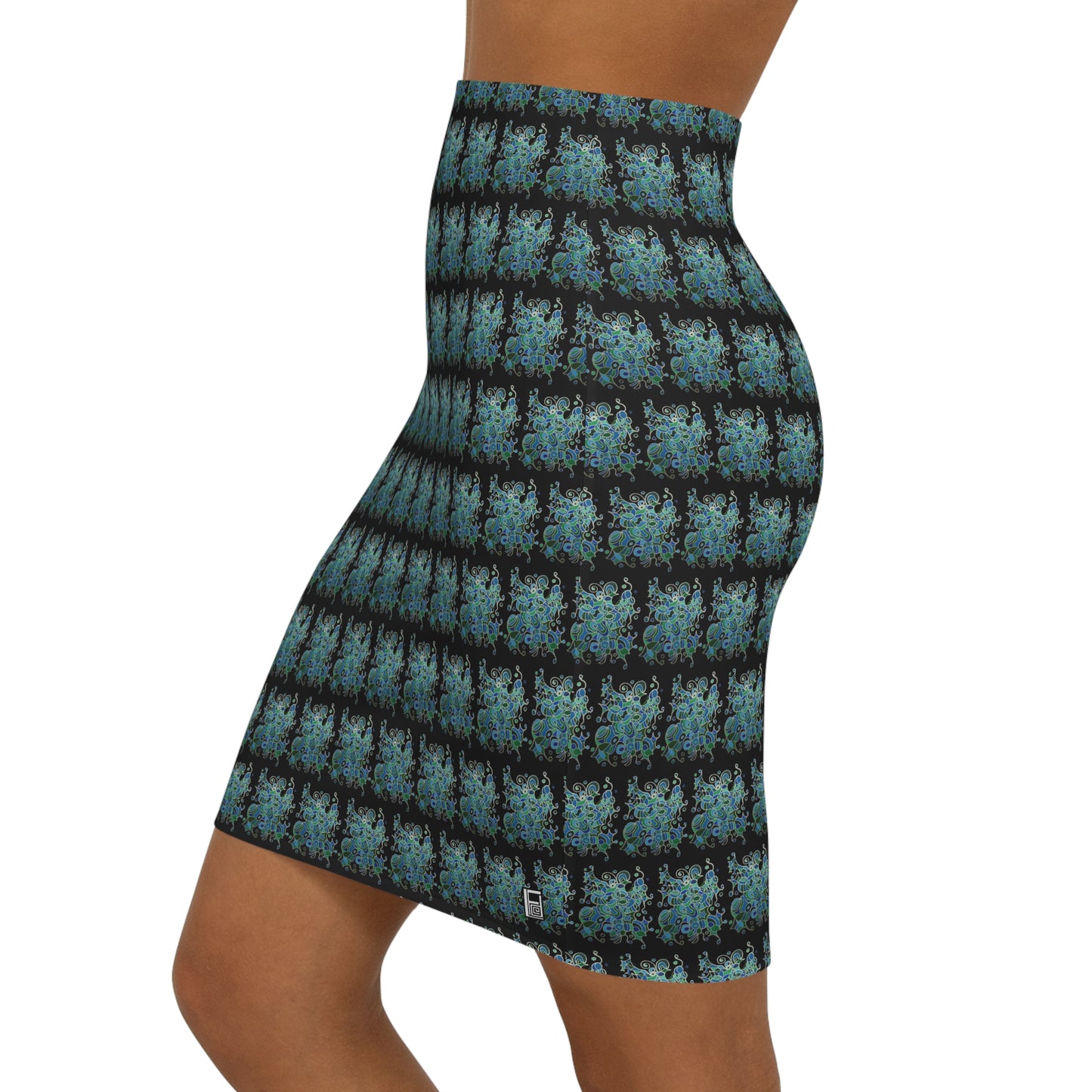 Women's Mini Skirt - No 146 A - 'Bird Of Paradise'