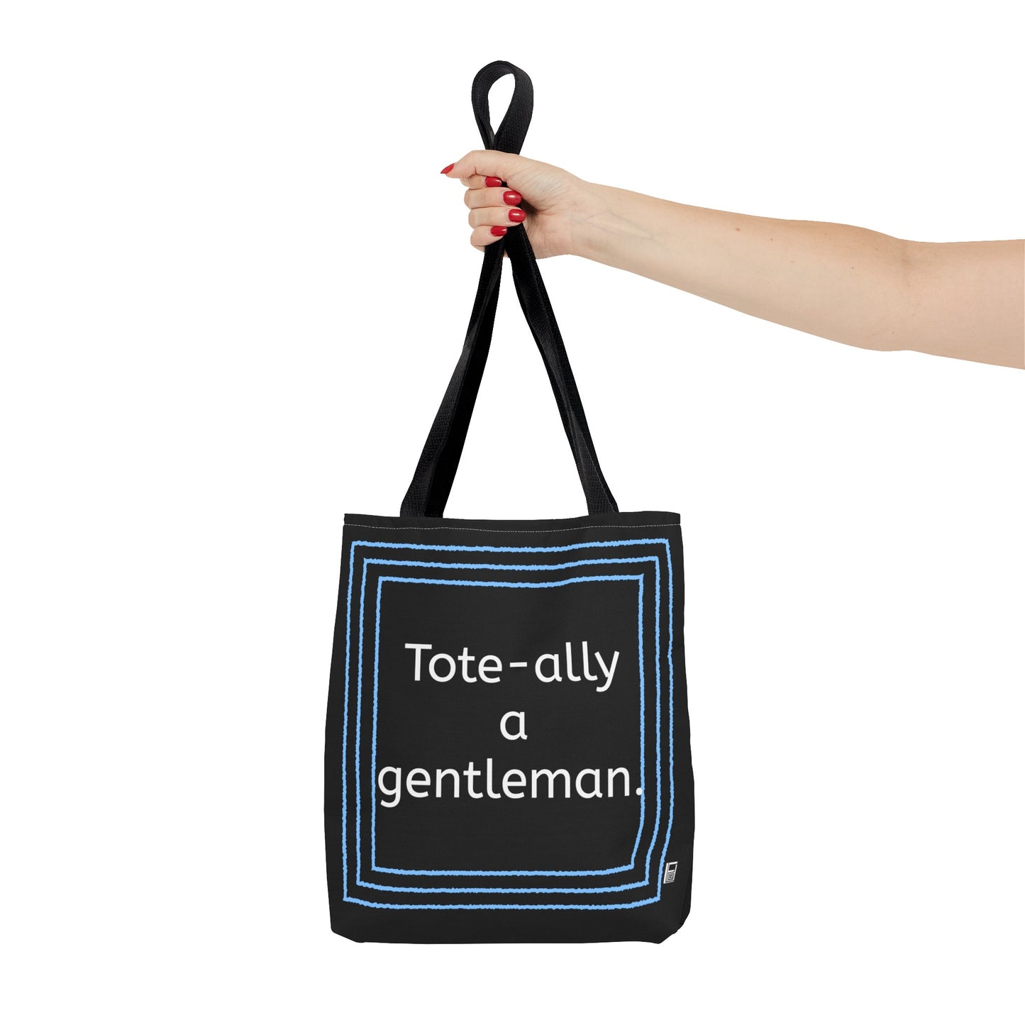 Tote Bag - No. X3 - Tote-ally a gentleman