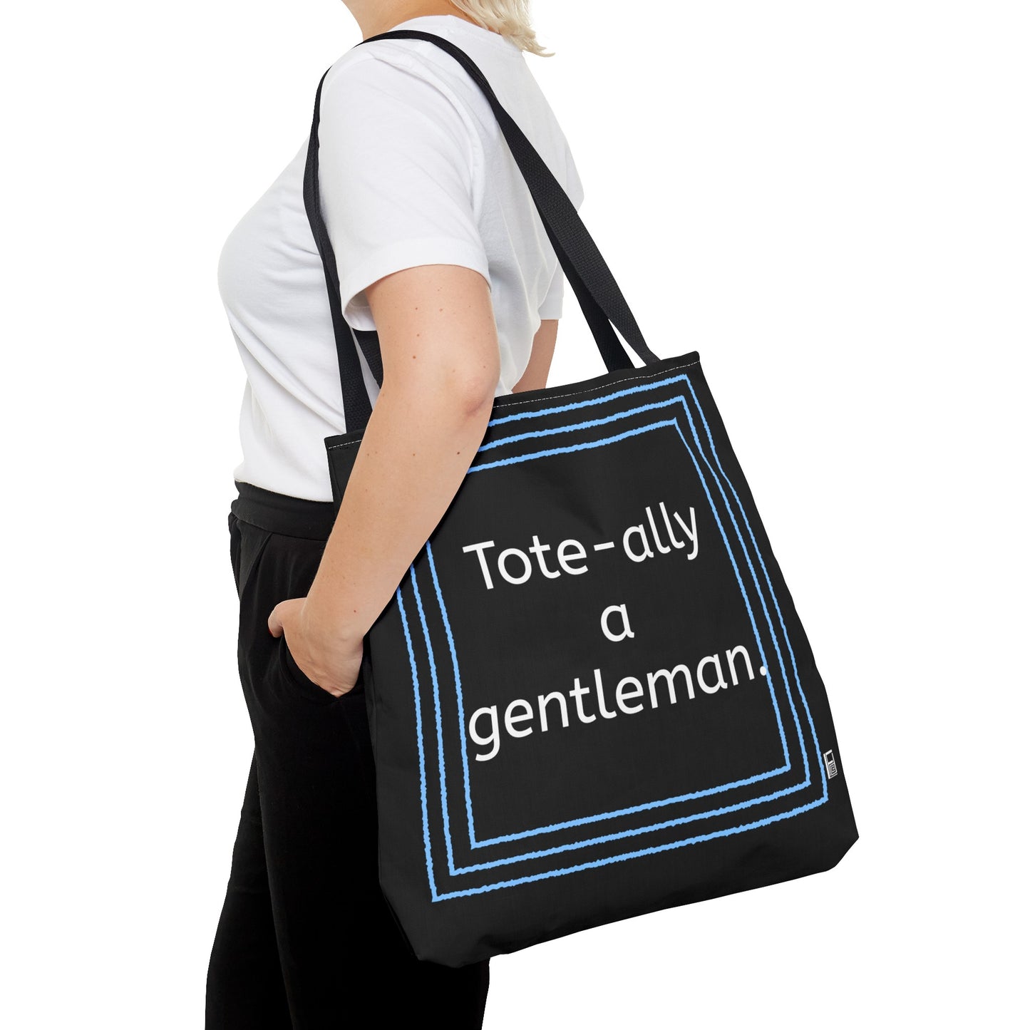Tote Bag - No. X3 - Tote-ally a gentleman