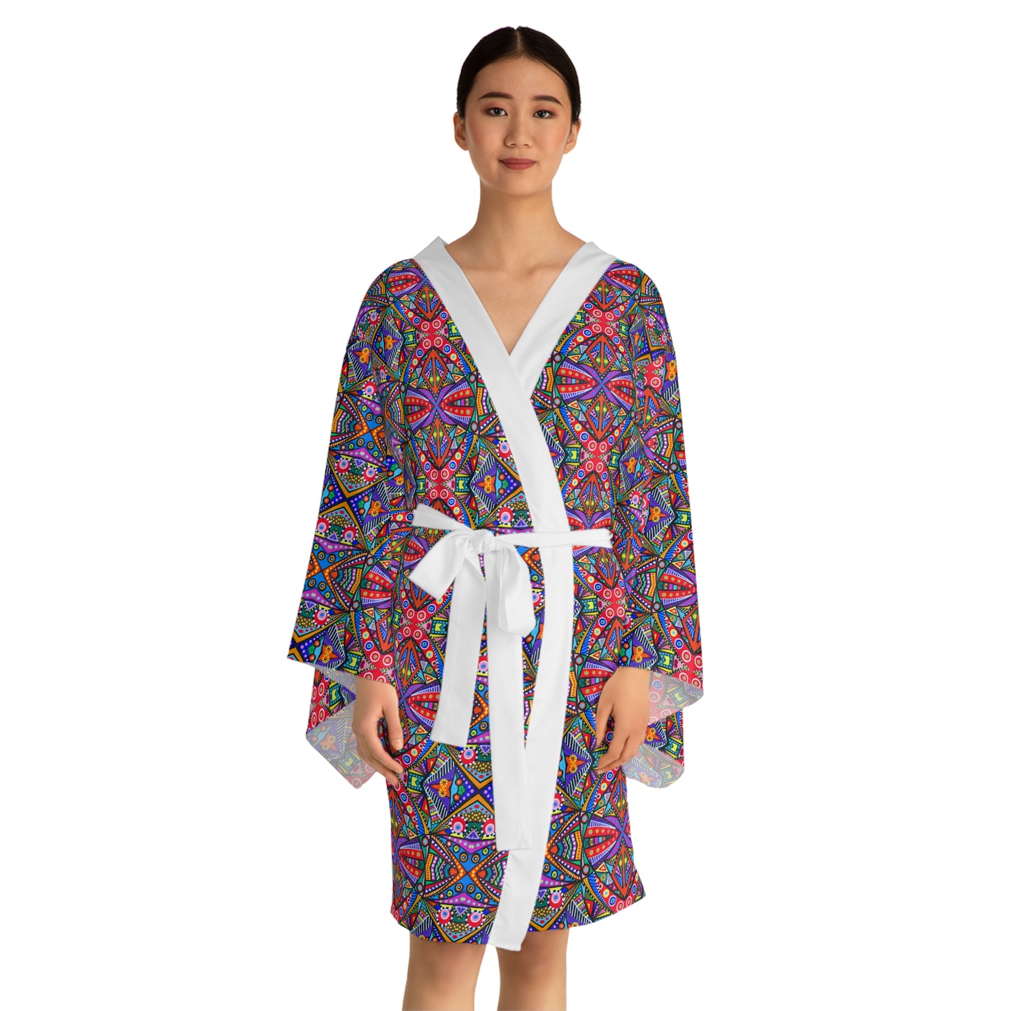 Long Sleeve Kimono Robe - No. 288