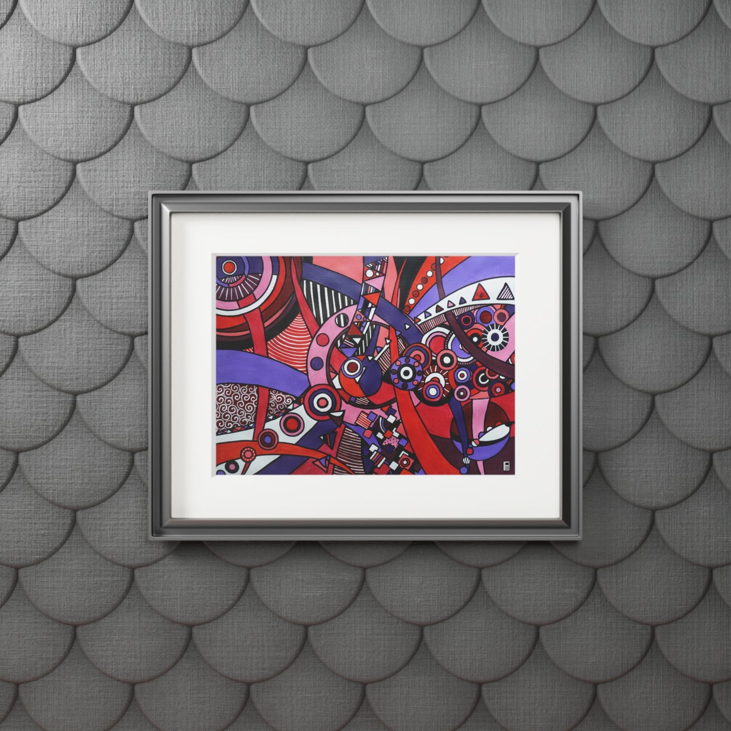 Fine Art Print (Cardboard Frame) - No. 220 - 'Connections'