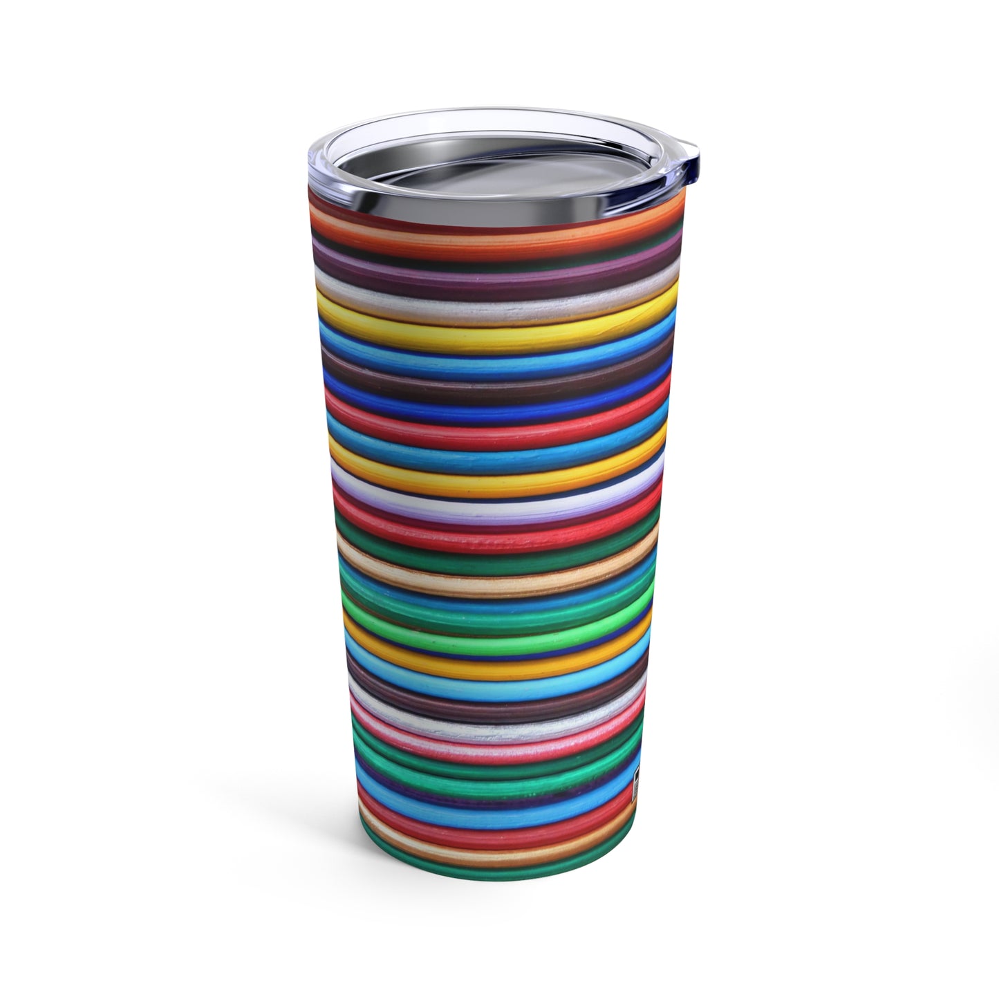 Tumbler 20oz - No. 308 Multicolour - 'Pathways B'