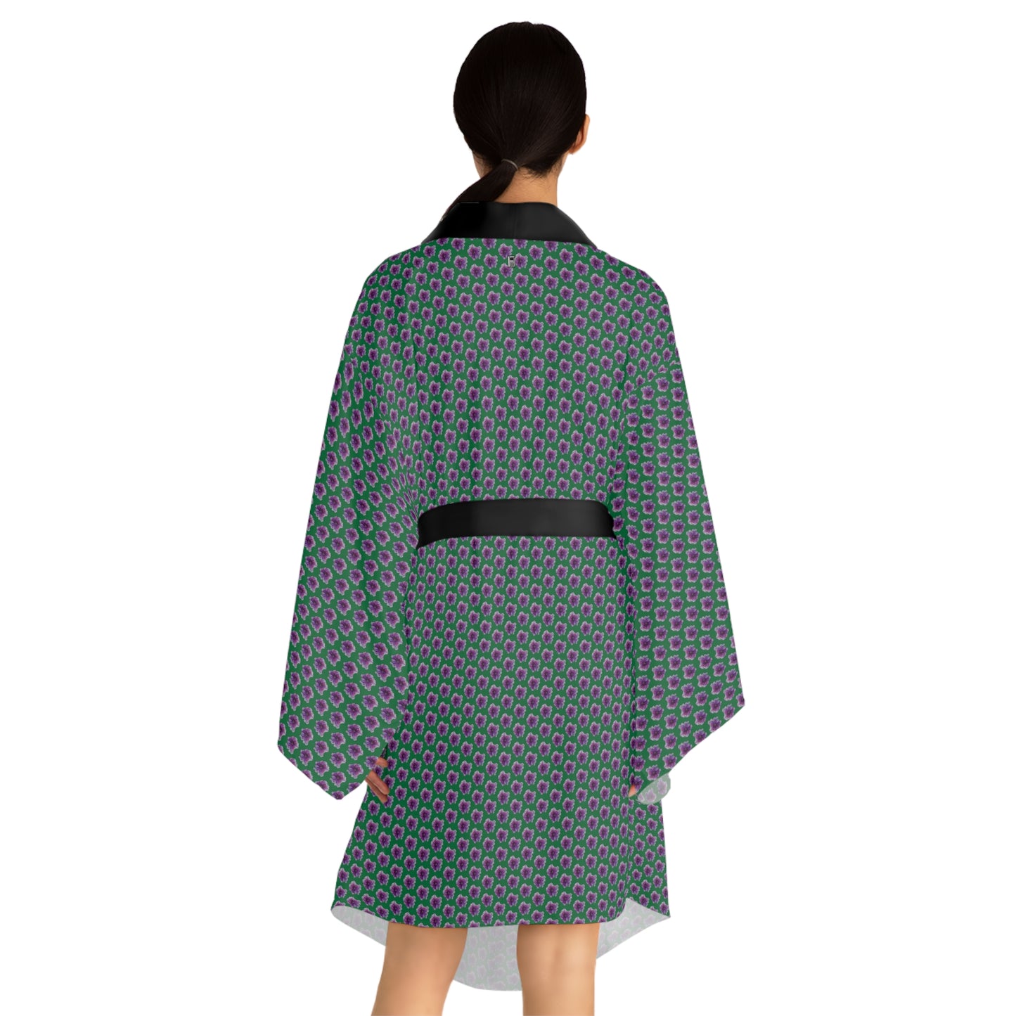 Long Sleeve Kimono Robe - No. 269 GN