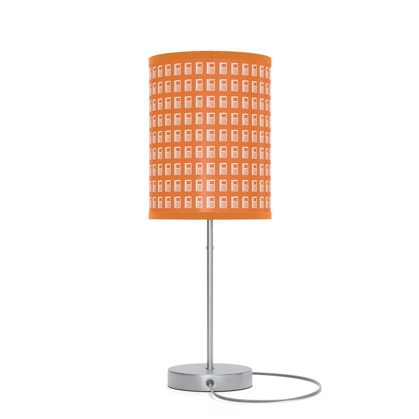 Lamp on a Stand, US|CA plug, No. 000OE - White Logo on Orange