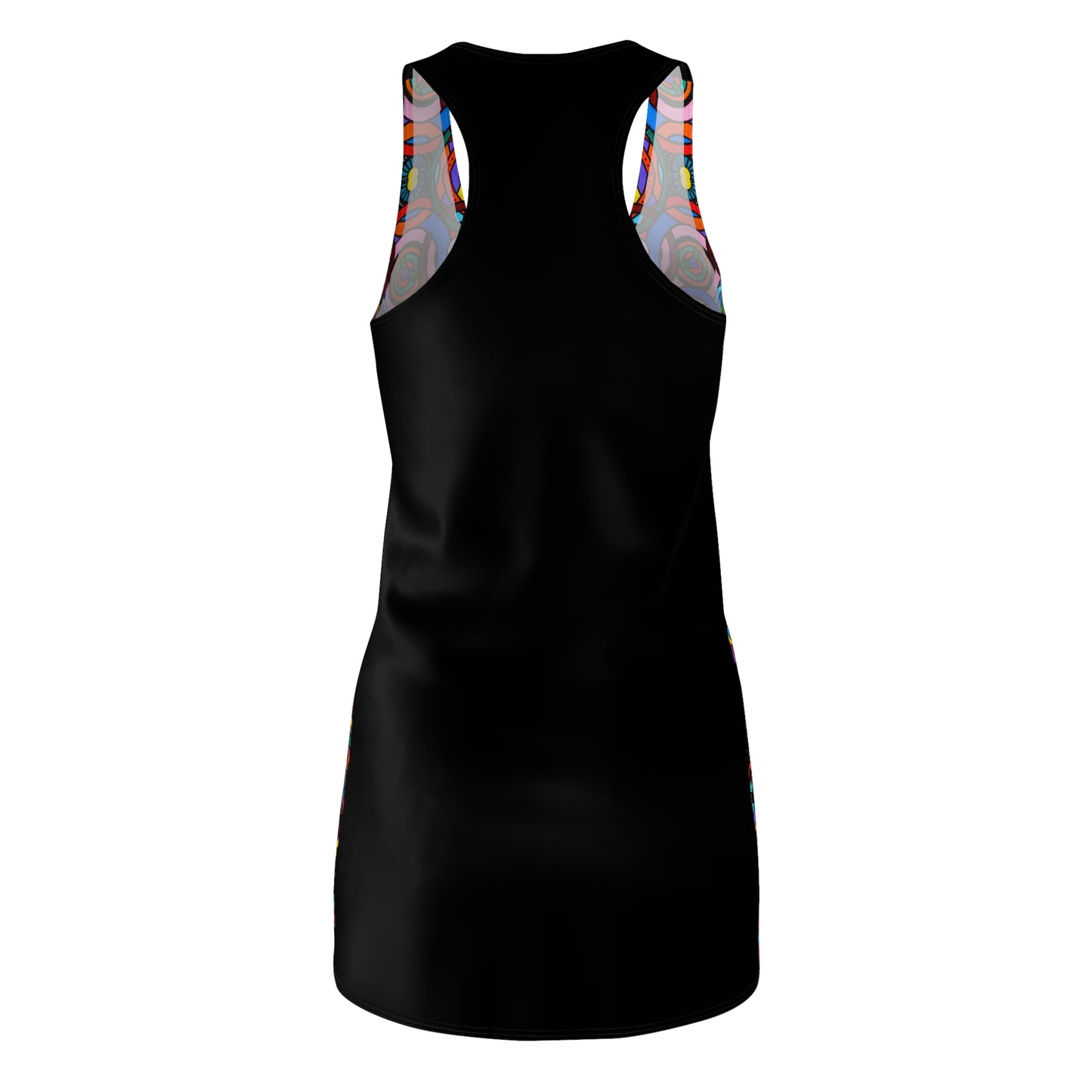 Women's Cut & Sew Racerback Dress - No. 221 - 'Interlinked'