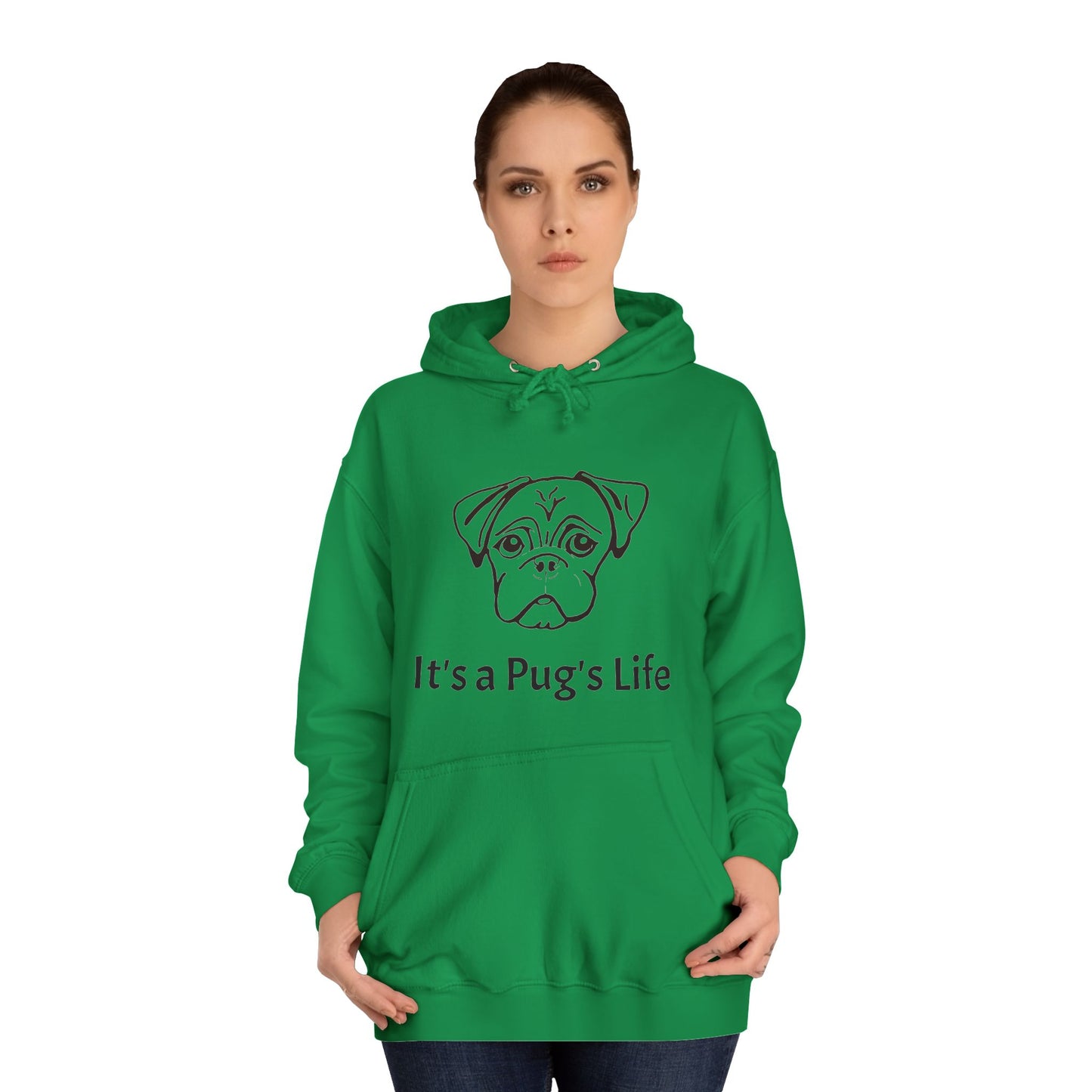 Unisex College Hoodie - PUG