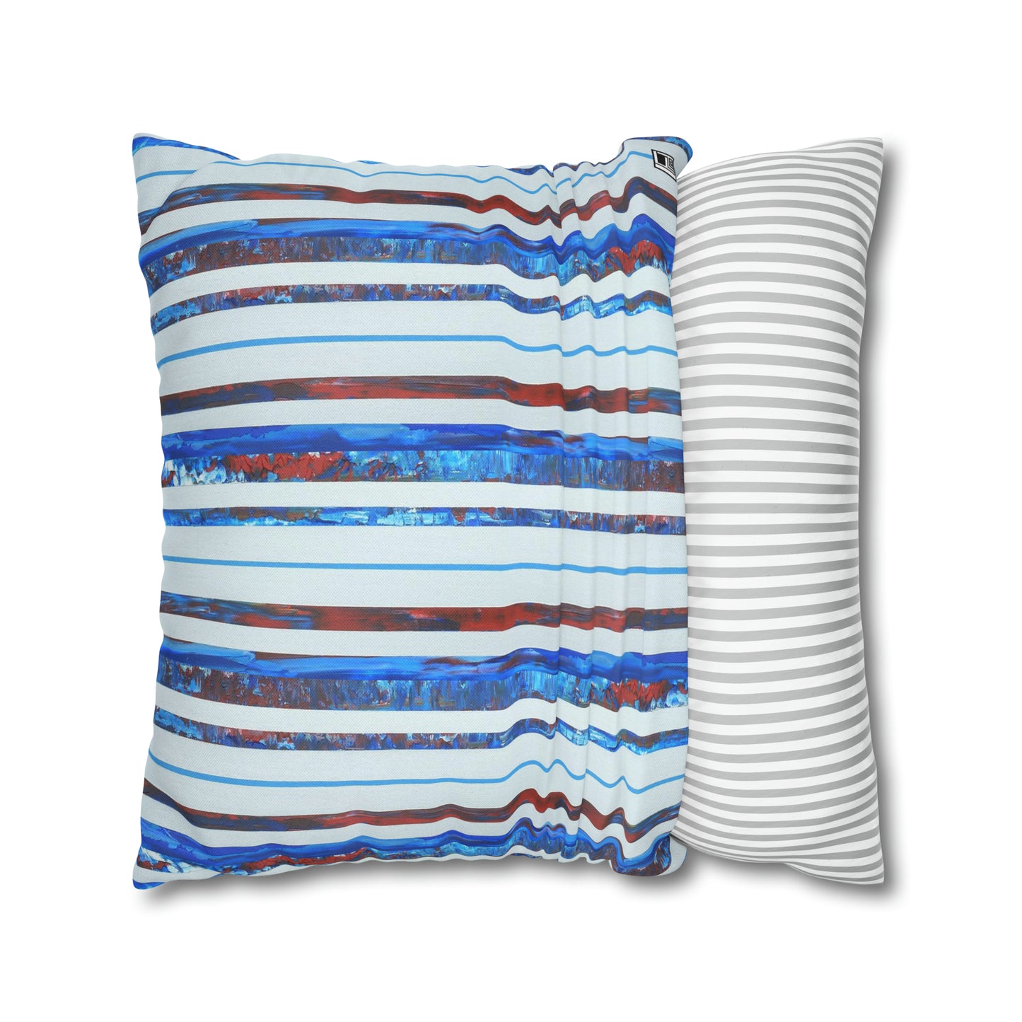 Cushion Pillow Case - No. 140 - 'Thin Blue Line'