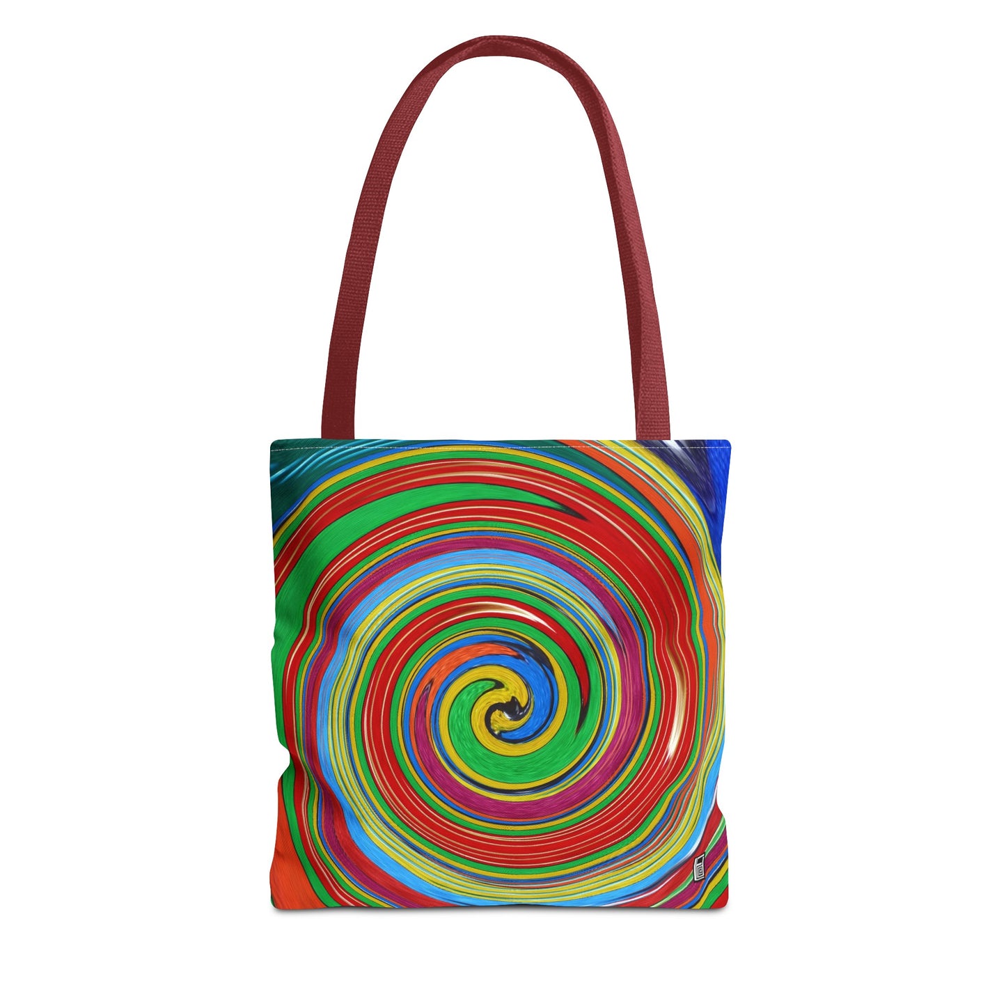 Tote Bag - No.303 - 'Swirl Blue & Orange'