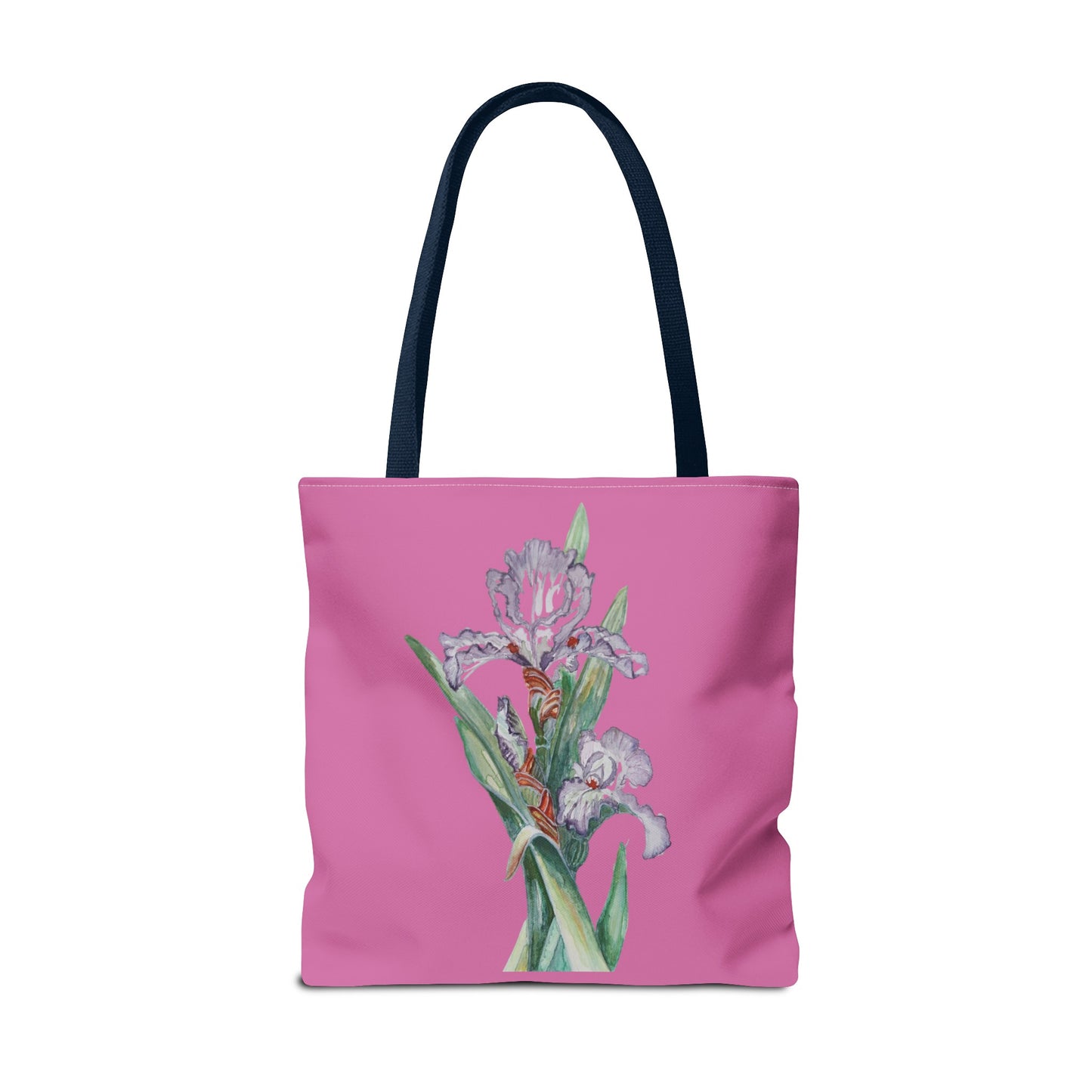 Tote Bag - No. 272 - Purple Orchid on Pink