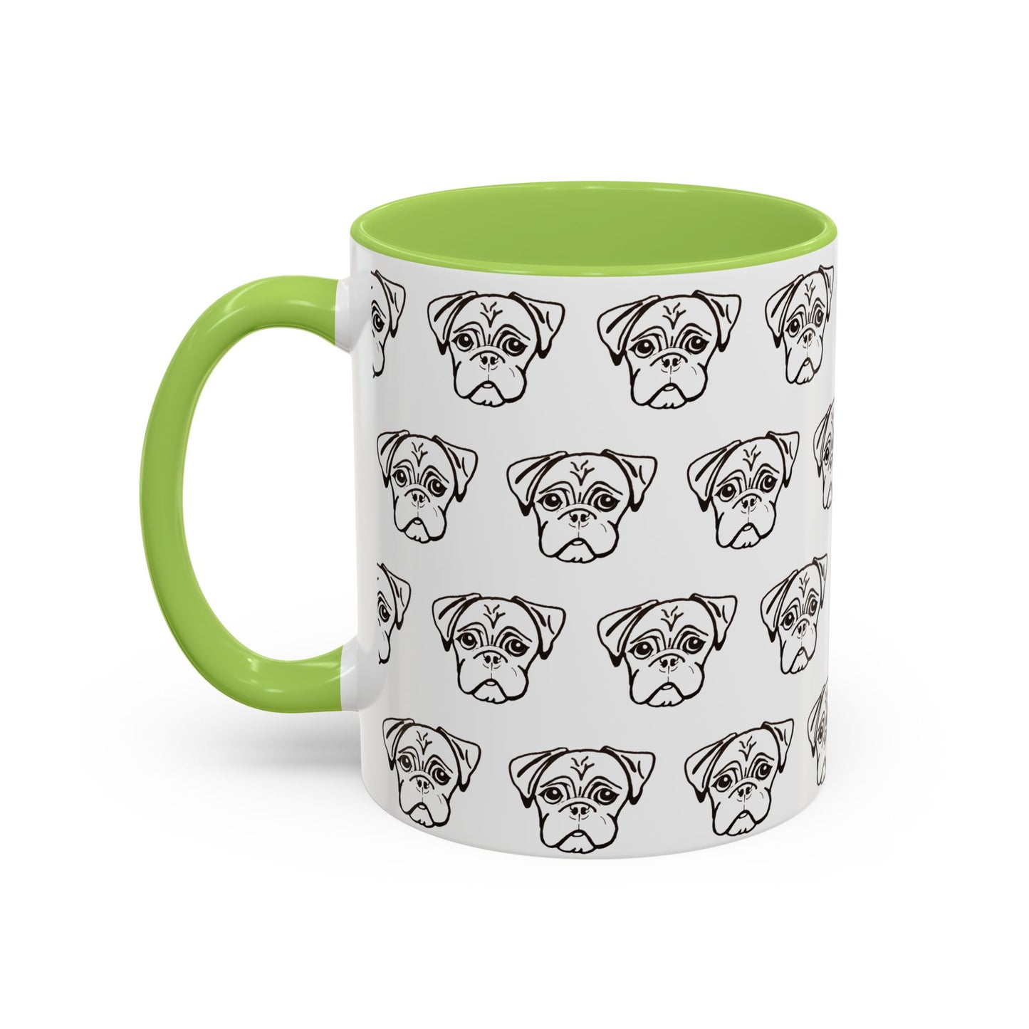 Accent Mug (11oz) - PUG