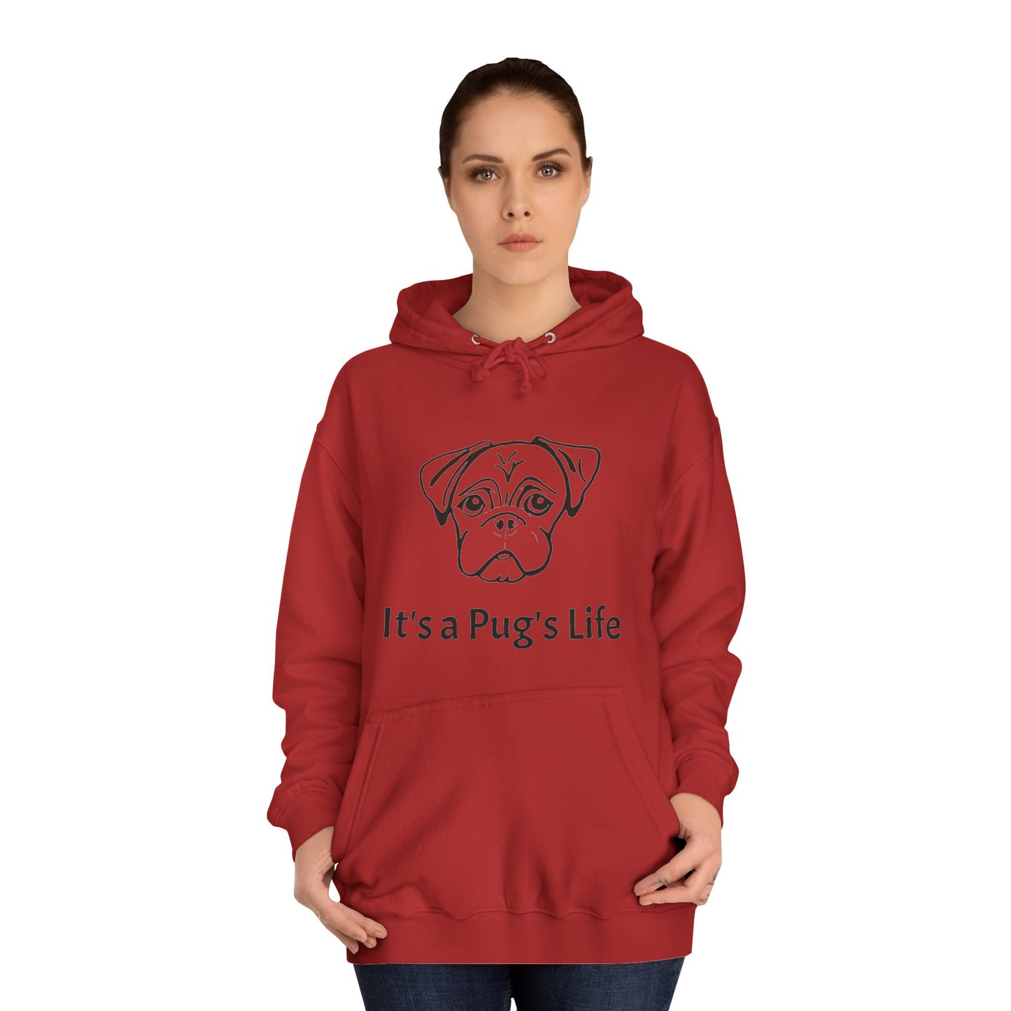 Unisex College Hoodie - PUG