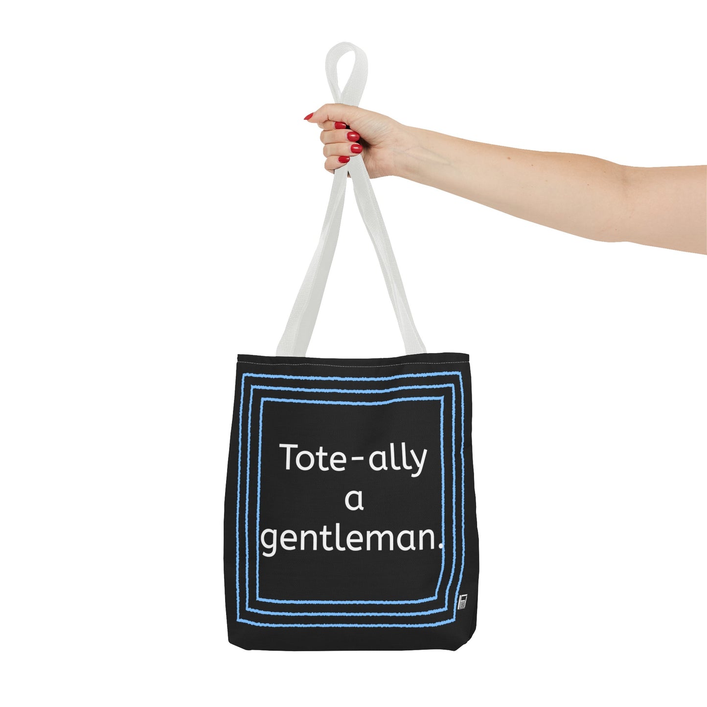 Tote Bag - No. X3 - Tote-ally a gentleman