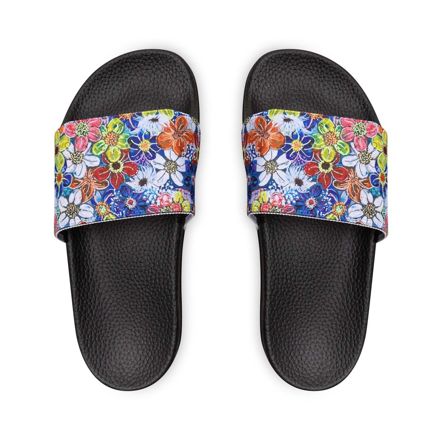 Children's Sliders - No. 240 - Flowers on Purple