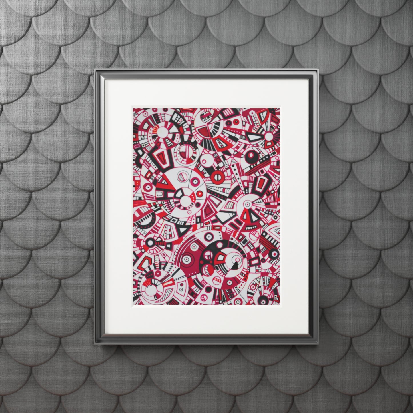Fine Art Print (Cardboard Frame) - No. 276 - 'Interlocked'