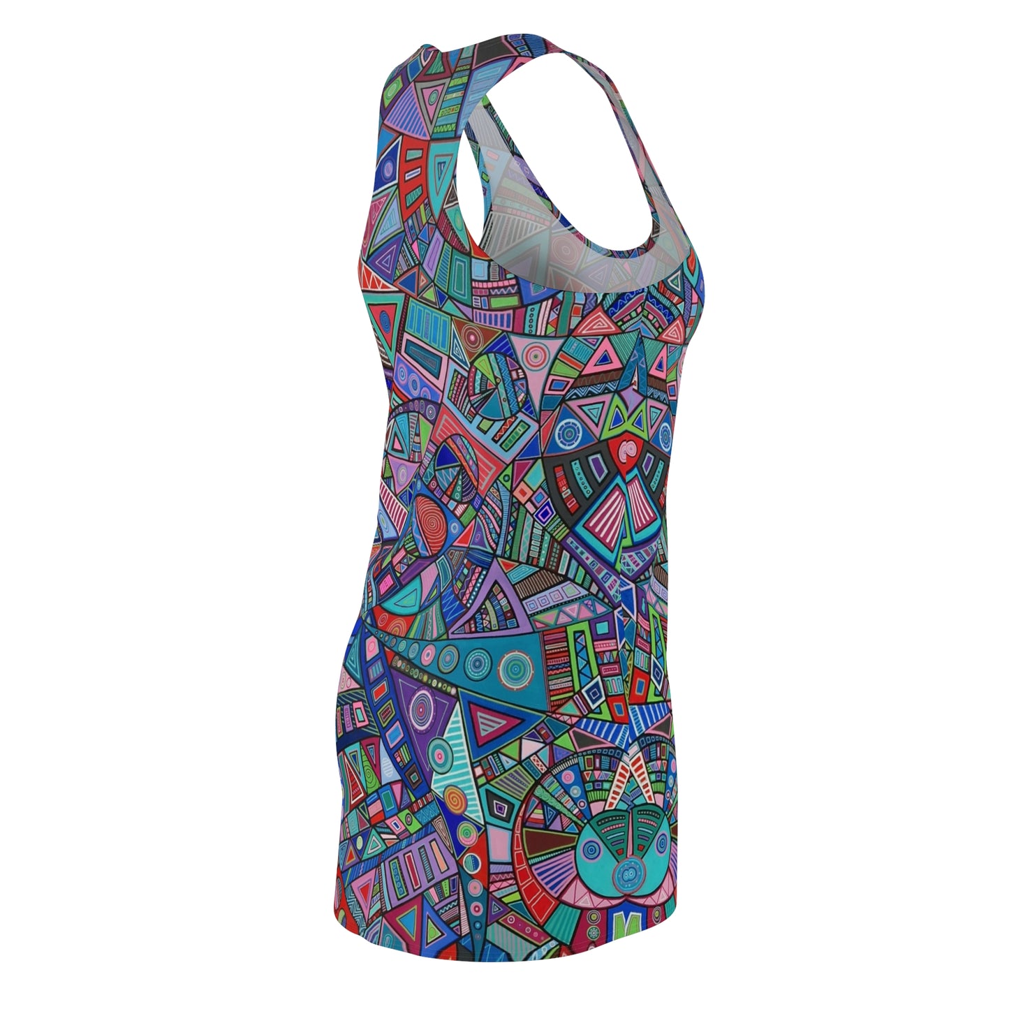 Women's Cut & Sew Racerback Dress - No. 339