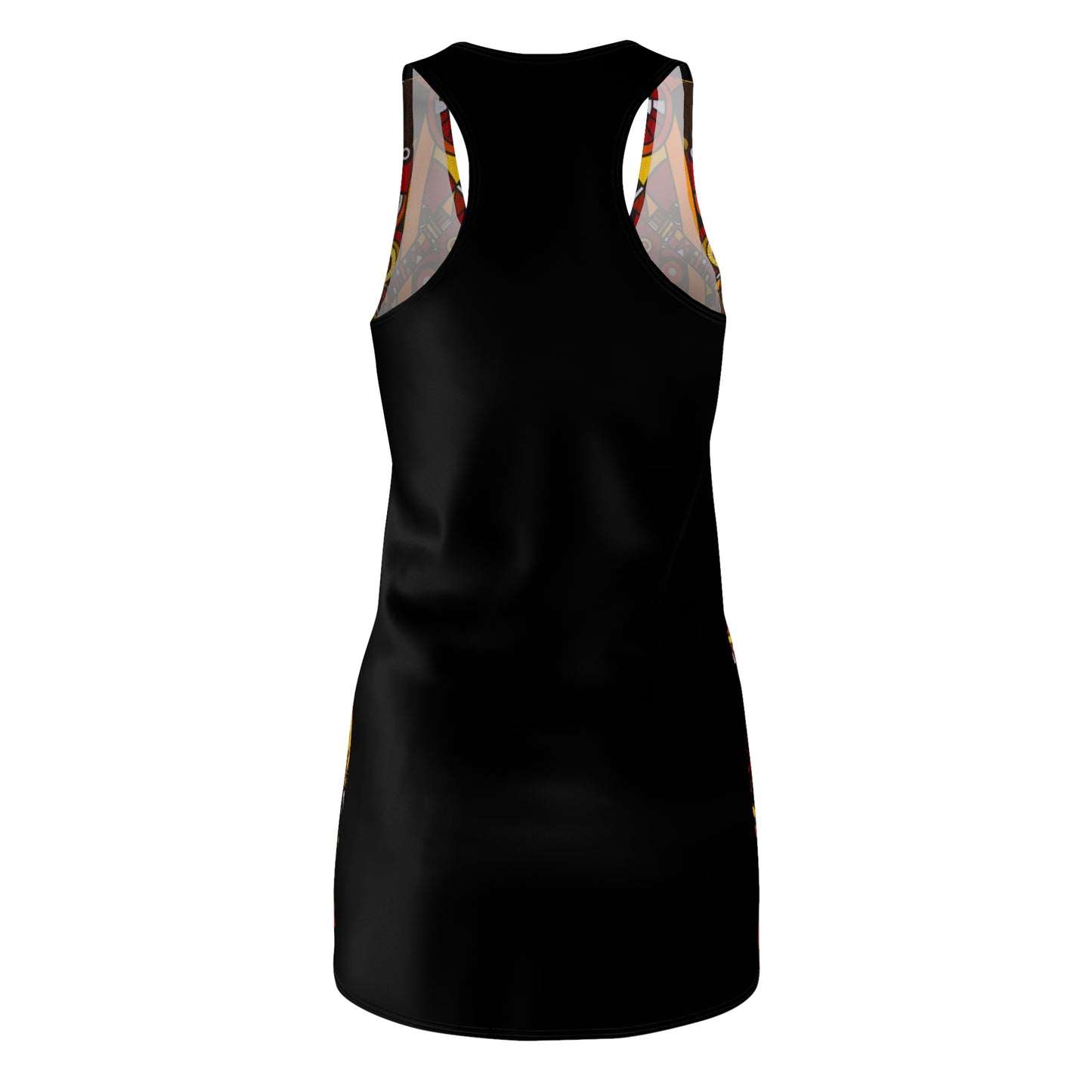 Women's Cut & Sew Racerback Dress - No. 222 - 'Clockworks'
