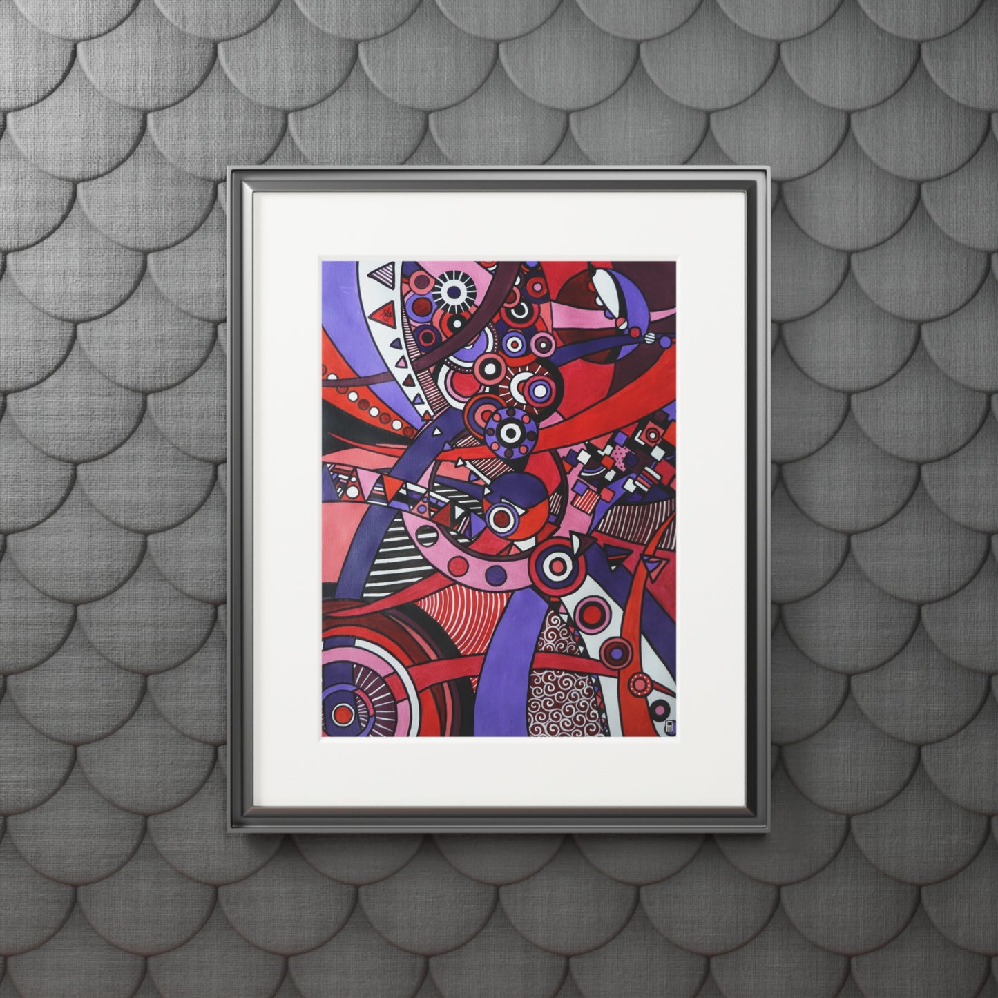 Fine Art Print (Cardboard Frame) - No. 220 - 'Connections'