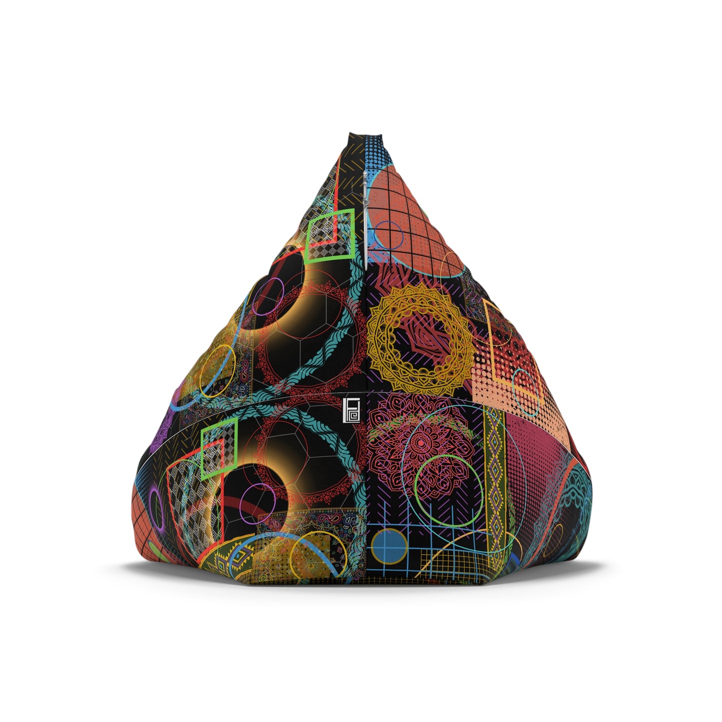 Bean Bag Chair Cover - No 299 - 'Rings