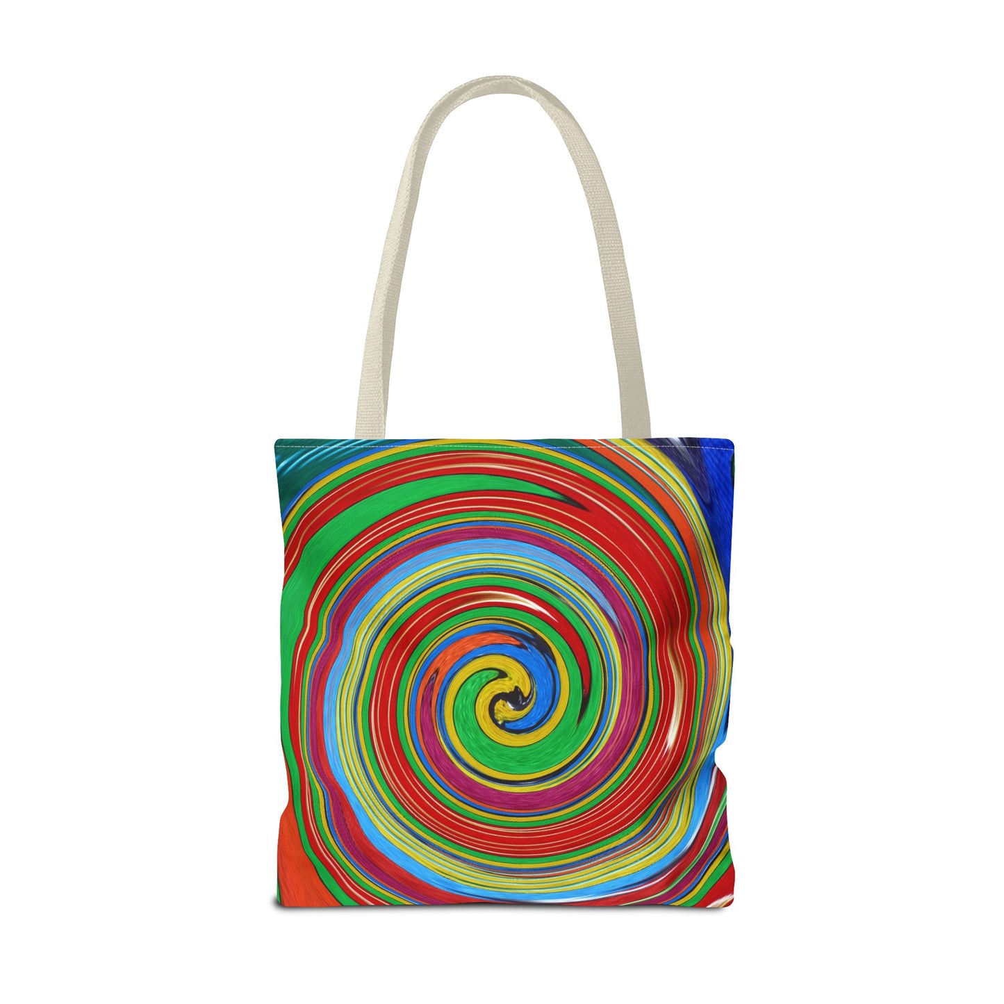 Tote Bag - No.303 - 'Swirl Blue & Orange'