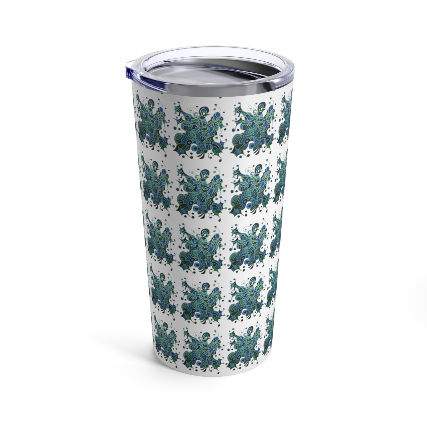 Tumbler 20oz - No. 146 - 'Bird of Paradise' - By Irish Artist Fiona de Lacy