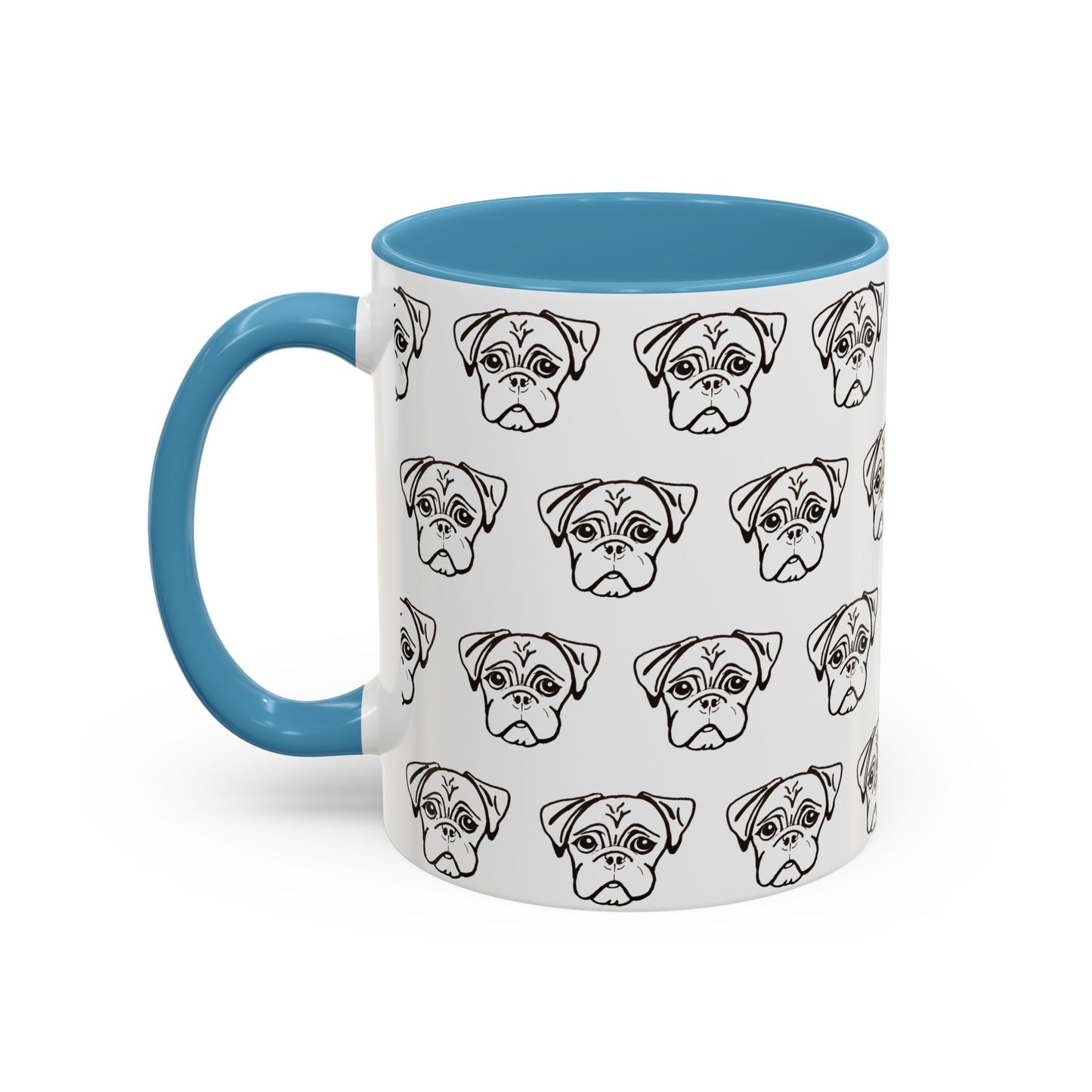 Accent Mug (11oz) - PUG