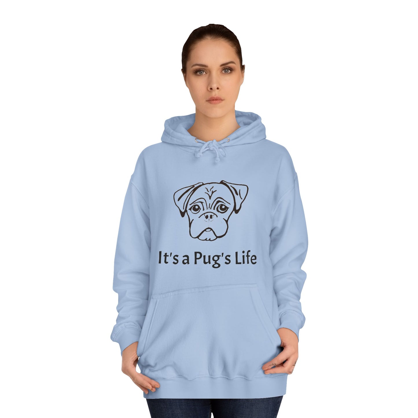 Unisex College Hoodie - PUG