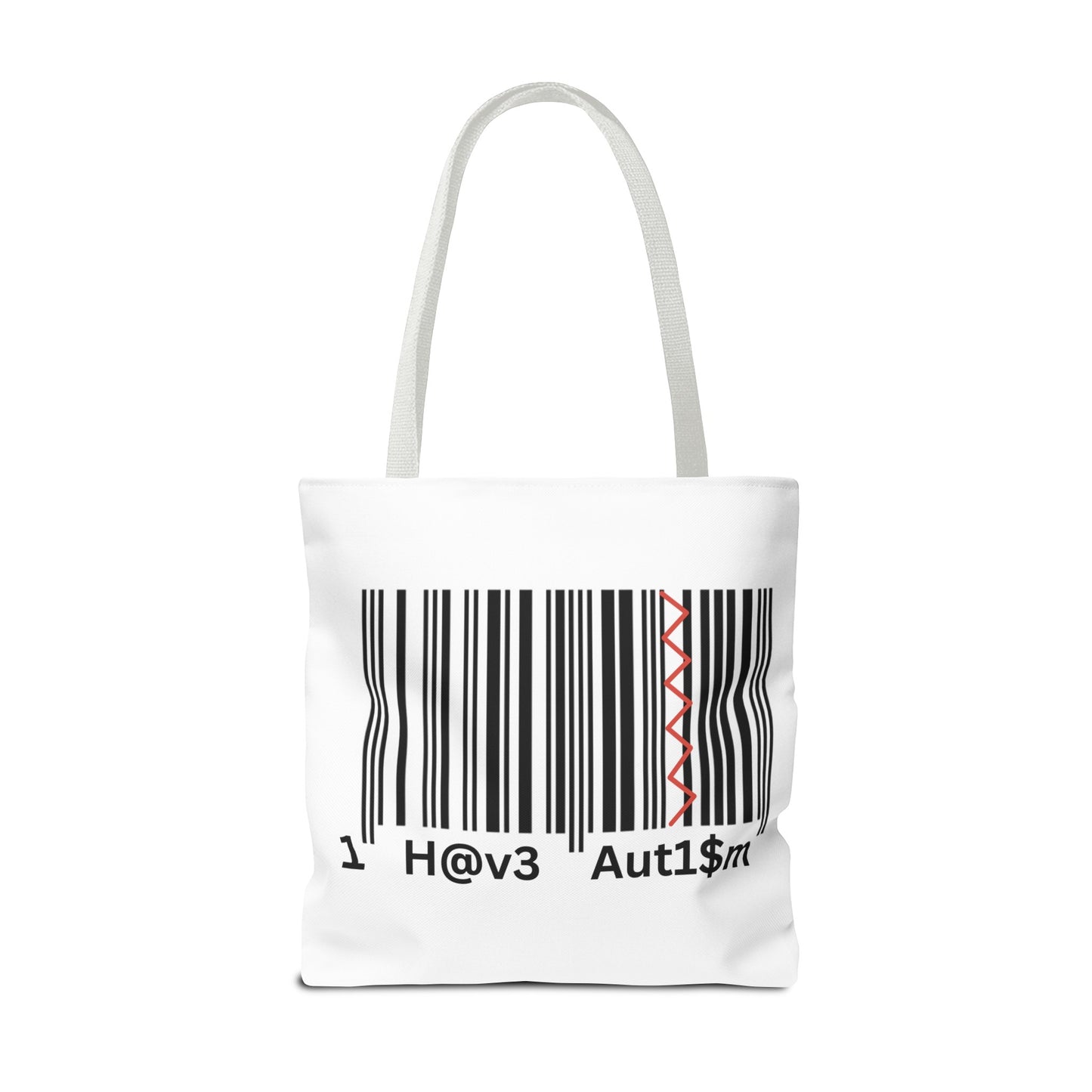 Tote Bag - No. 310 - Black & White 'I Have Autism'