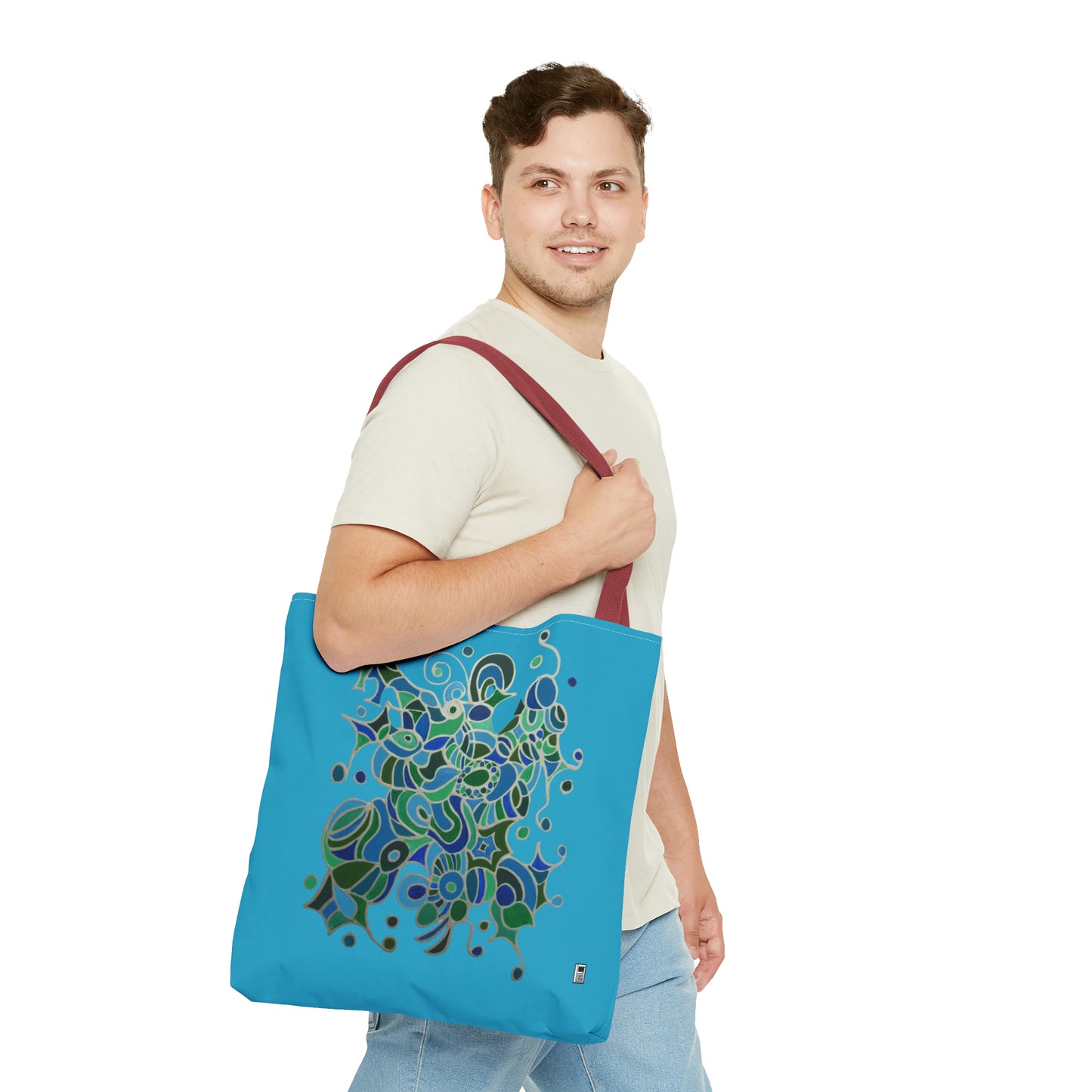 Tote Bag - No.146 A 'Bird of Paradise' - By Irish Artist Fiona de Lacy