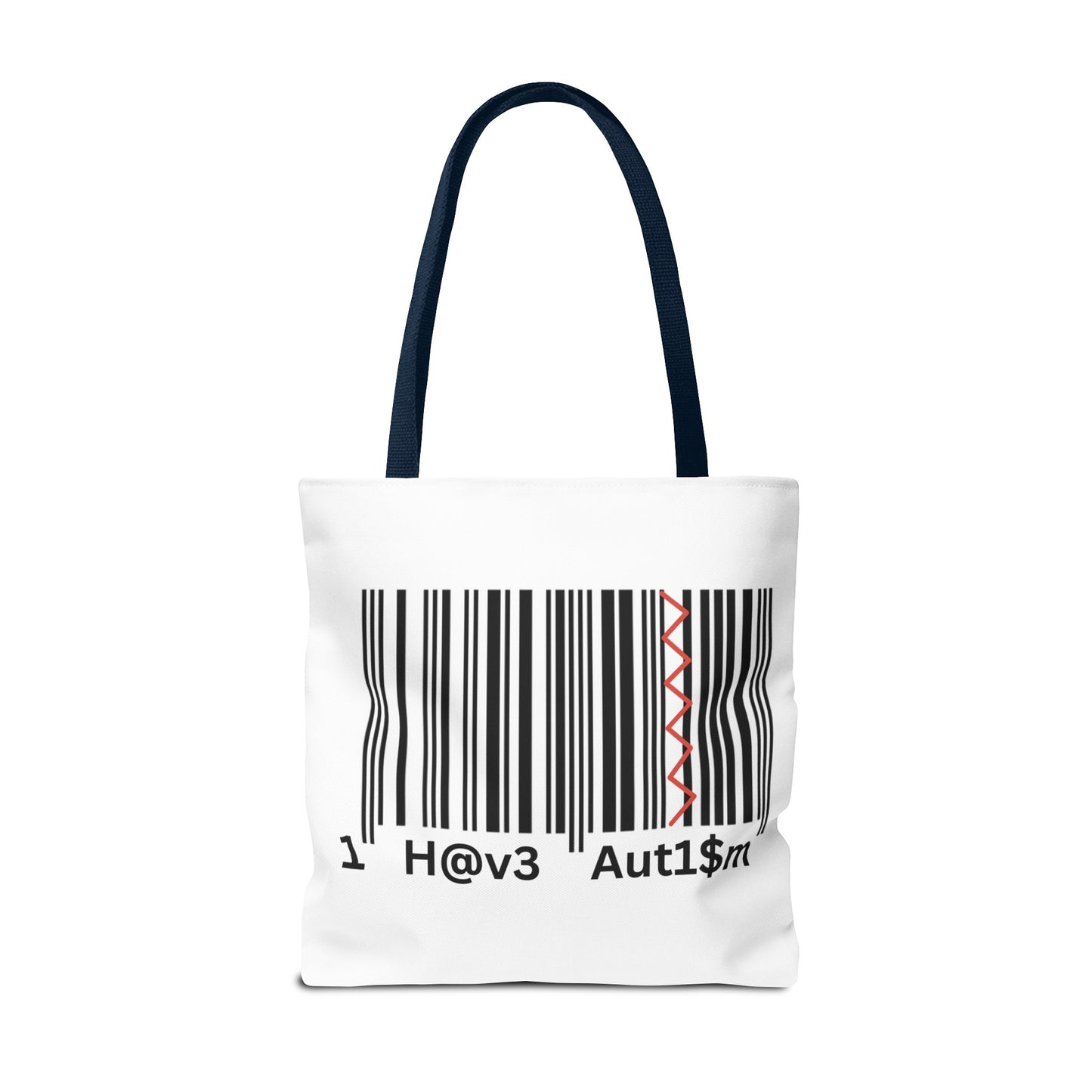 Tote Bag - No. 310 - Black & White 'I Have Autism'