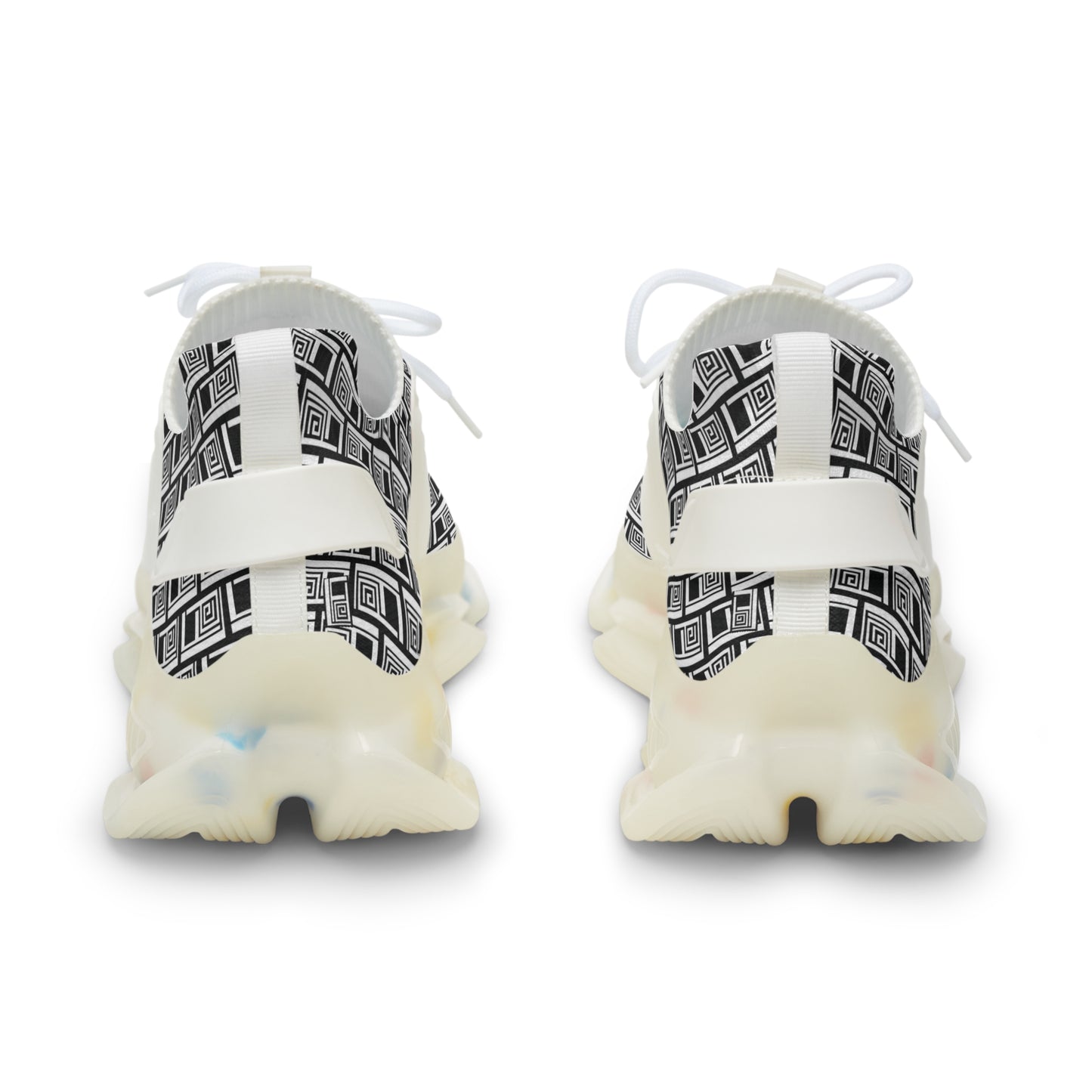 Men's Mesh Sneakers - No. 000BK - Artists Logo