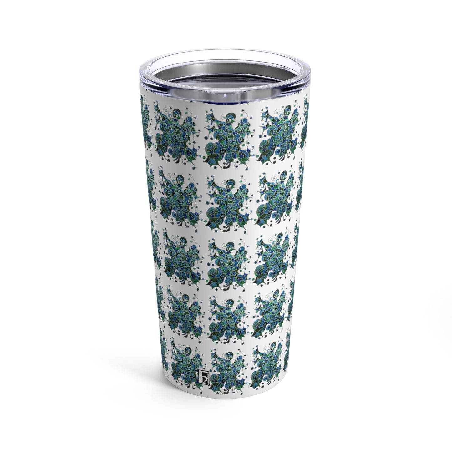 Tumbler 20oz - No. 146 - 'Bird of Paradise' - By Irish Artist Fiona de Lacy