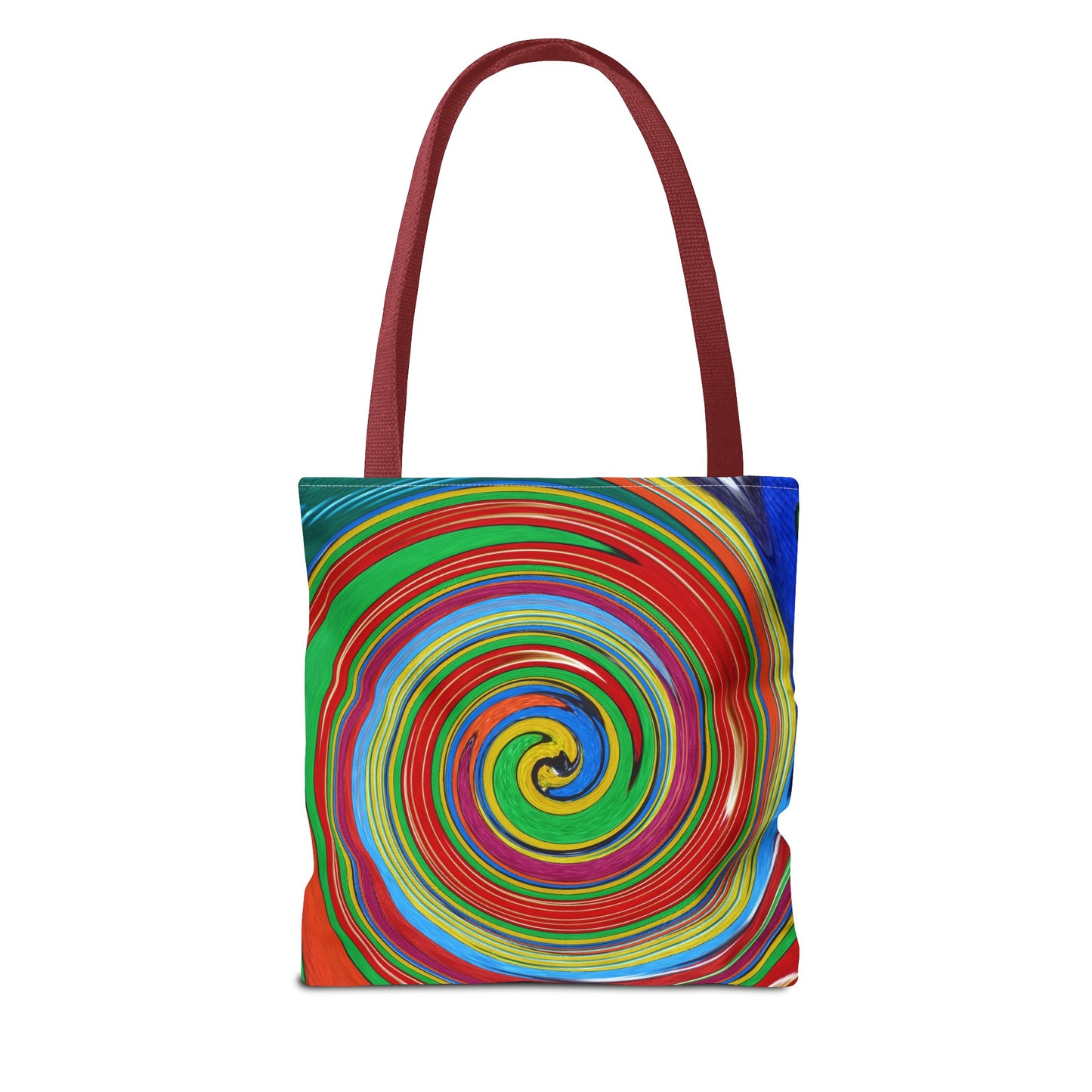 Tote Bag - No.303 - 'Swirl Blue & Orange'