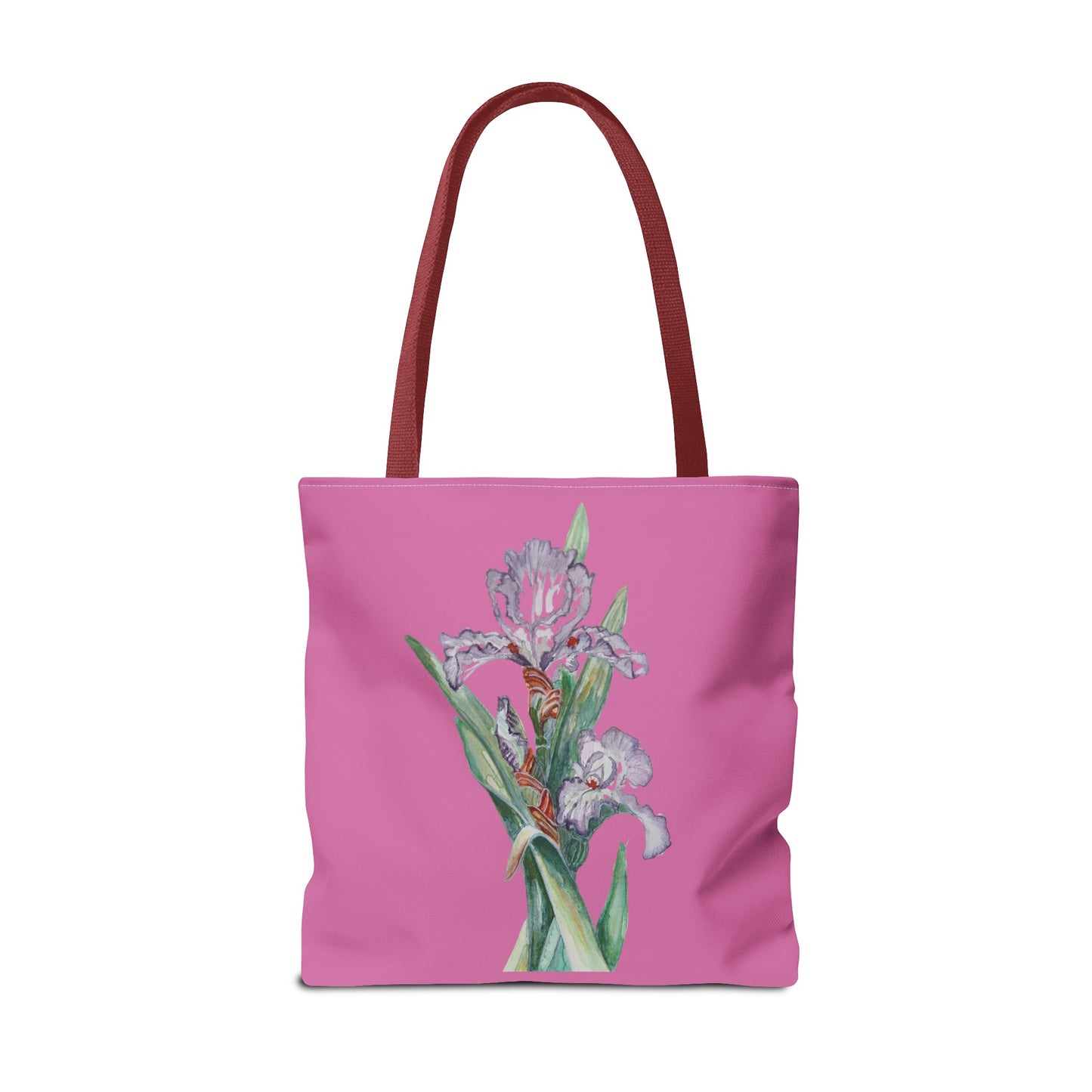 Tote Bag - No. 272 - Purple Orchid on Pink