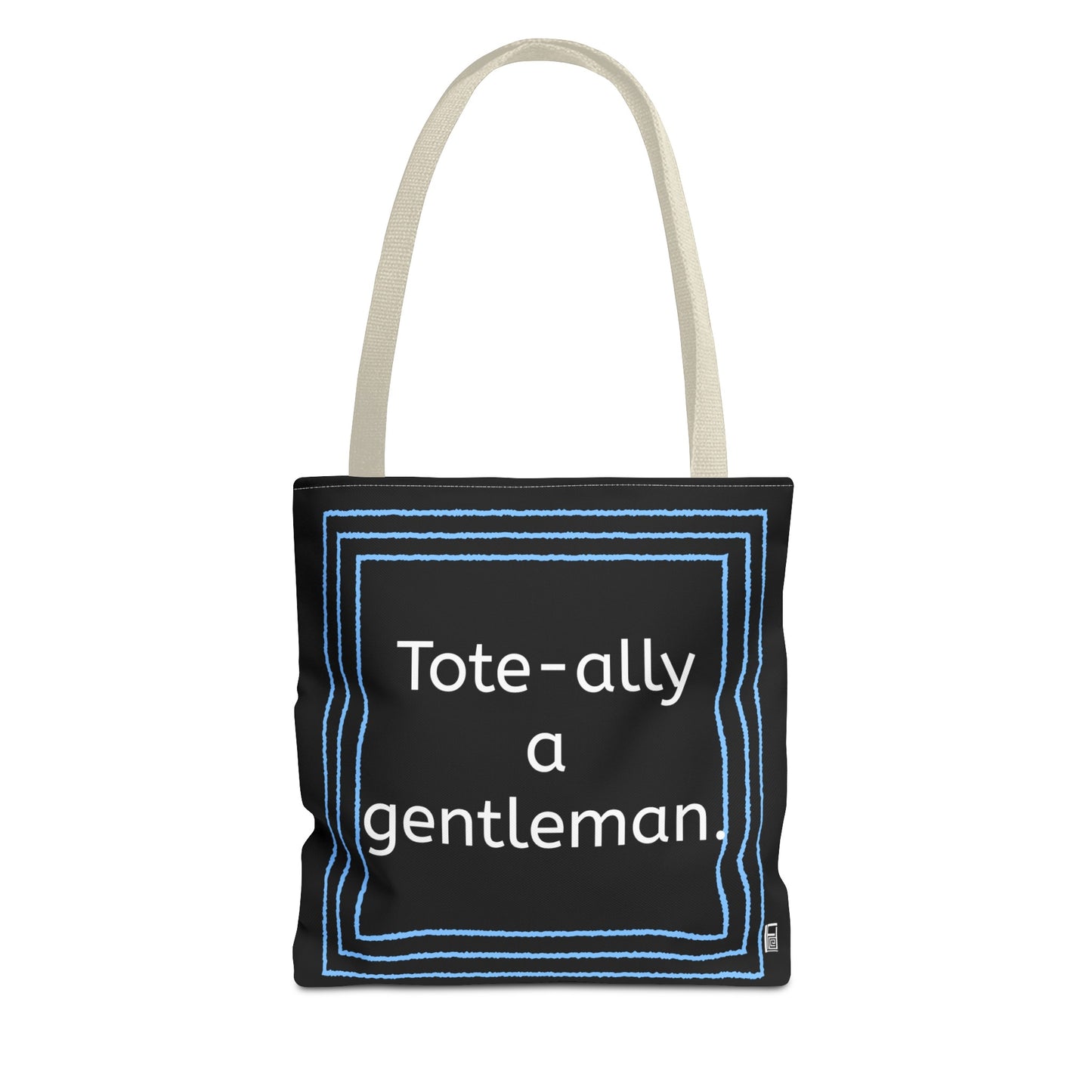 Tote Bag - No. X3 - Tote-ally a gentleman