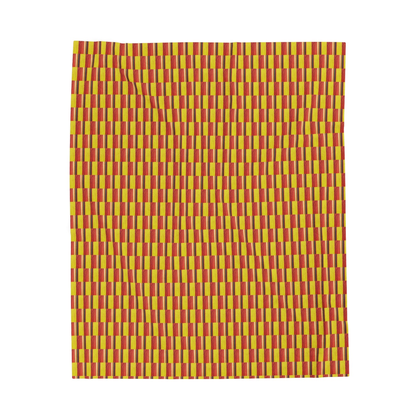 Velveteen Plush Blanket - No. 130 - 'Sunrise'
