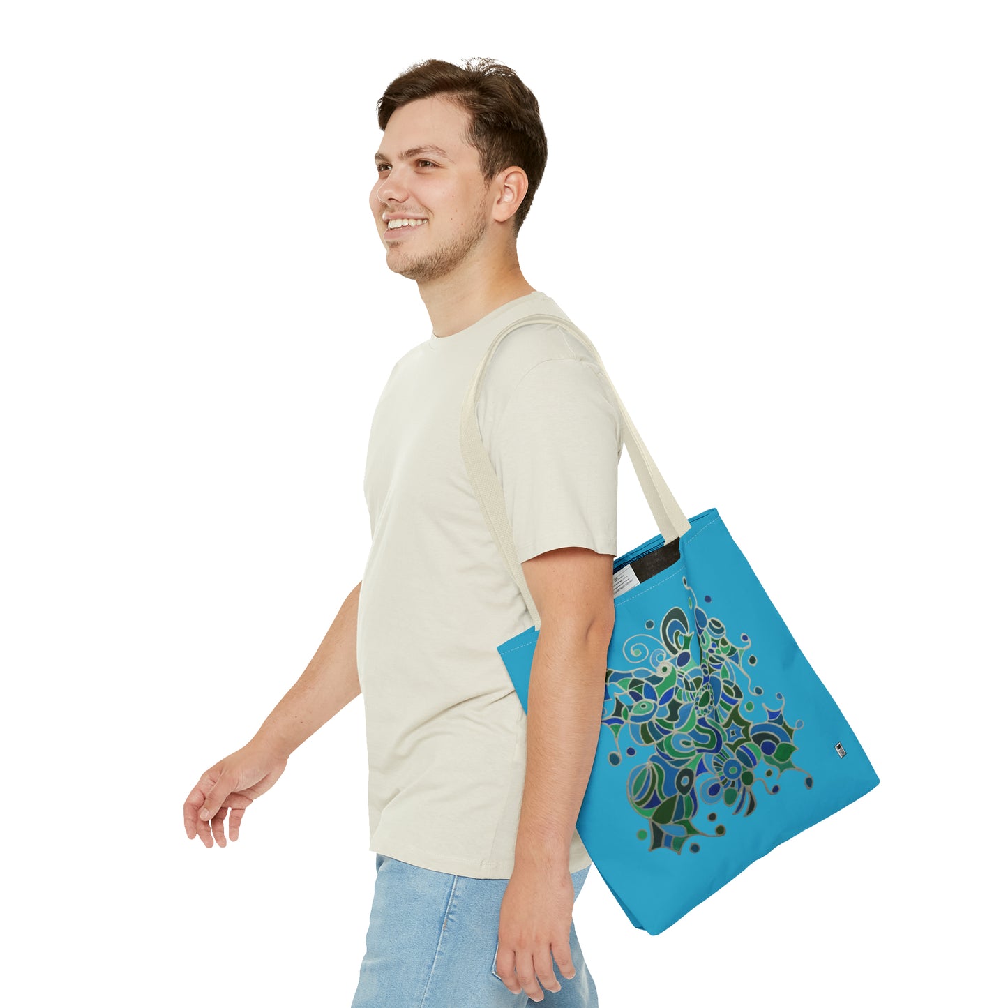 Tote Bag - No.146 A 'Bird of Paradise' - By Irish Artist Fiona de Lacy