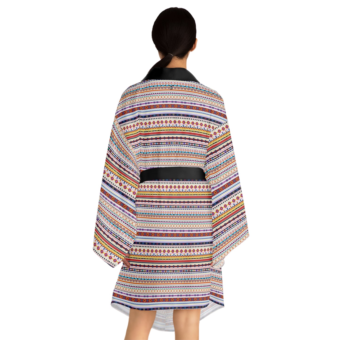 Long Sleeve Kimono Robe - No. 326