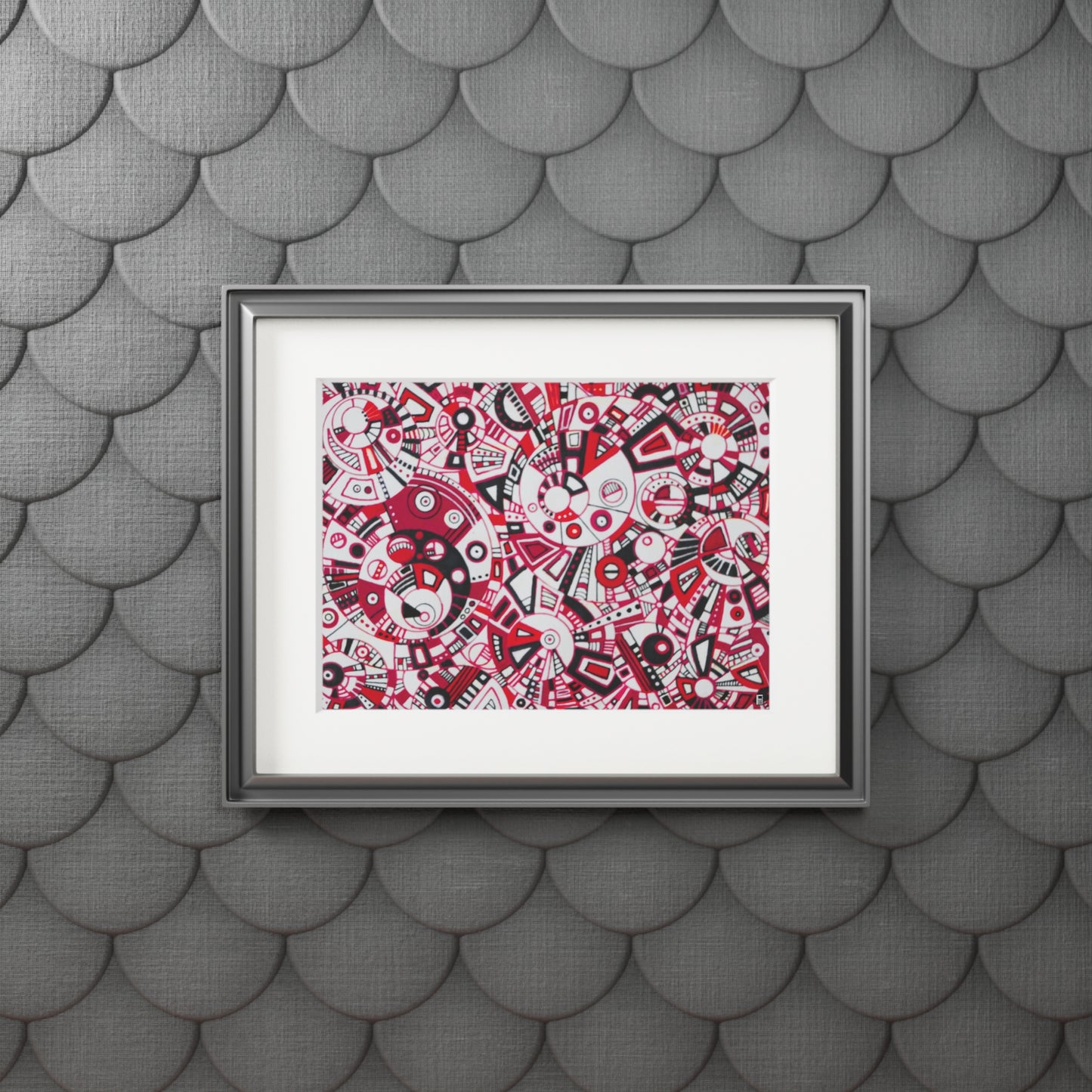 Fine Art Print (Cardboard Frame) - No. 276 - 'Interlocked'