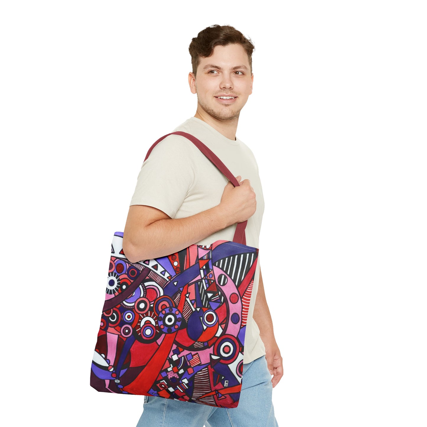 Tote Bag - No. 220 A - 'Connections'