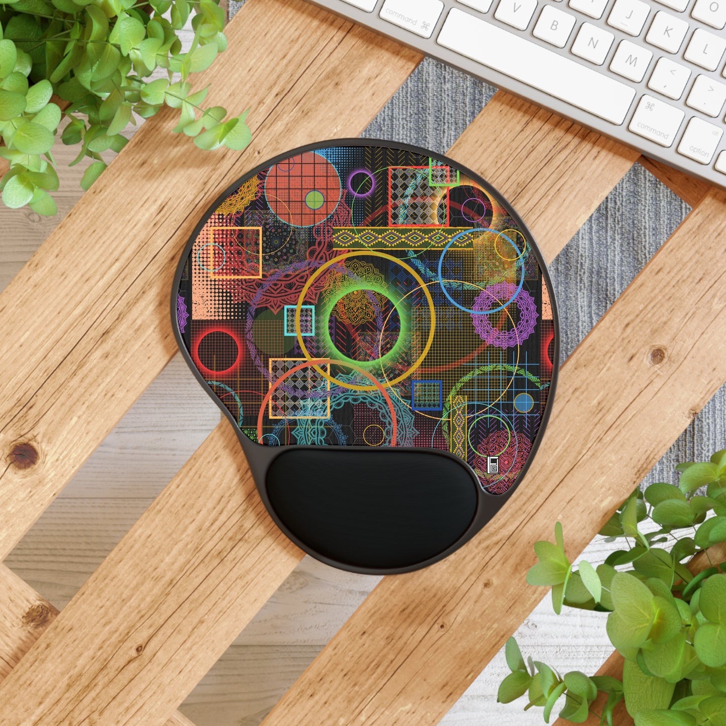 Mouse Pad With Wrist Rest - No. 299
